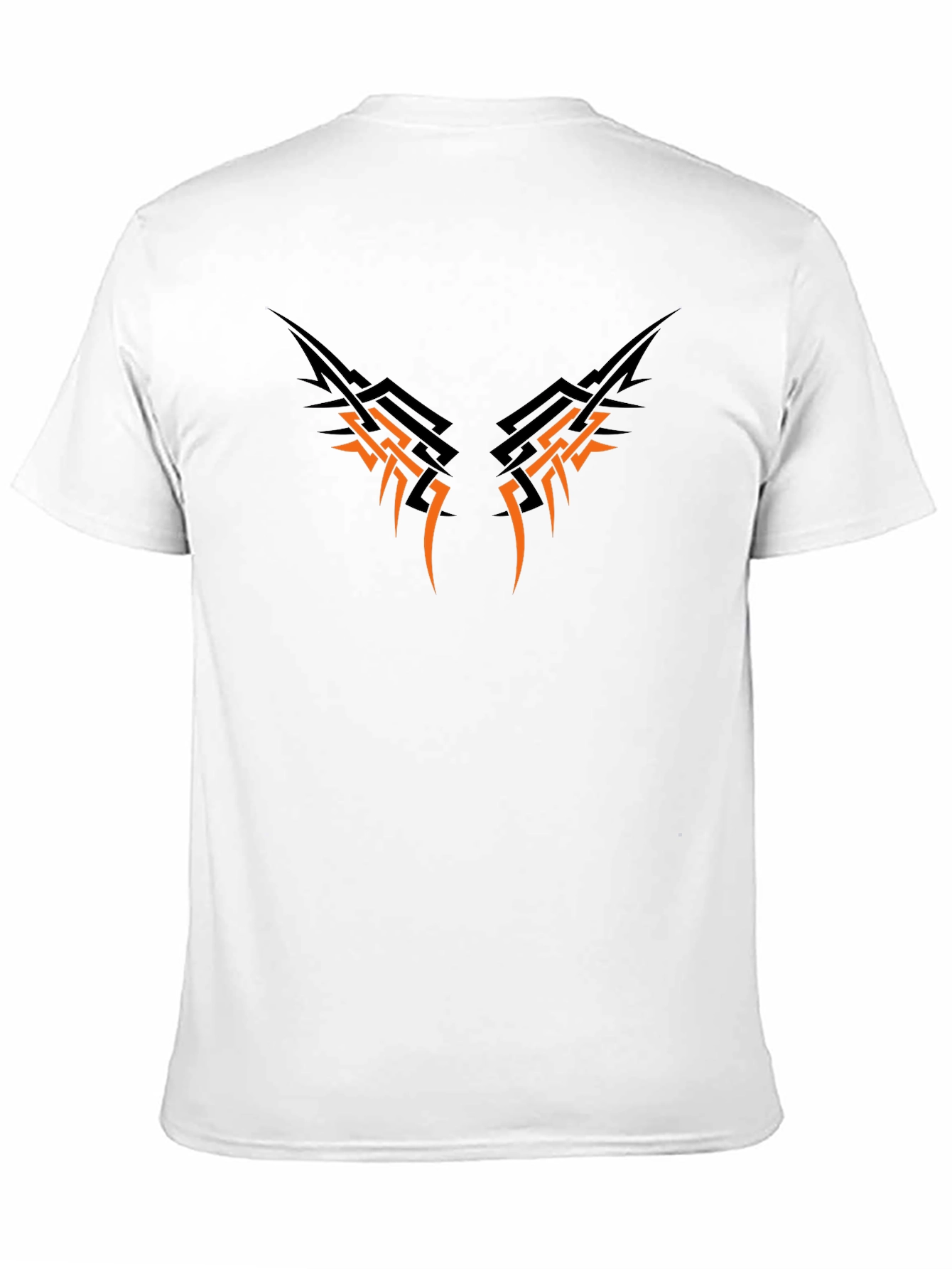 Black Tribal Tattoo Graphic Black T-Shirt view 11