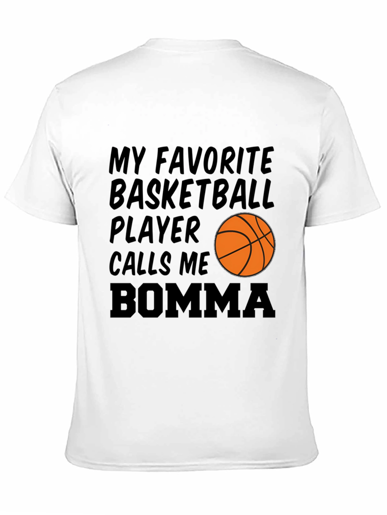 Black Basketball Bomma T-Shirt view 11