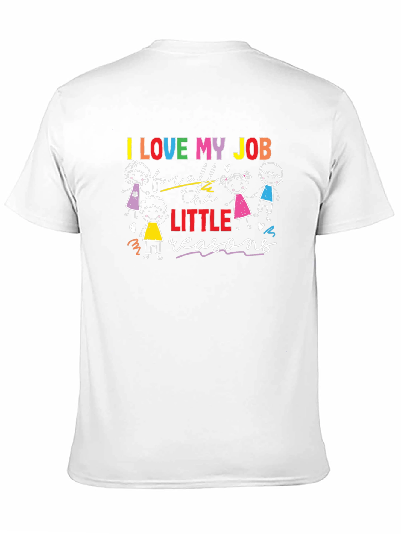 Black I Love My Job T-Shirt - Teacher Appreciation Gift view 11