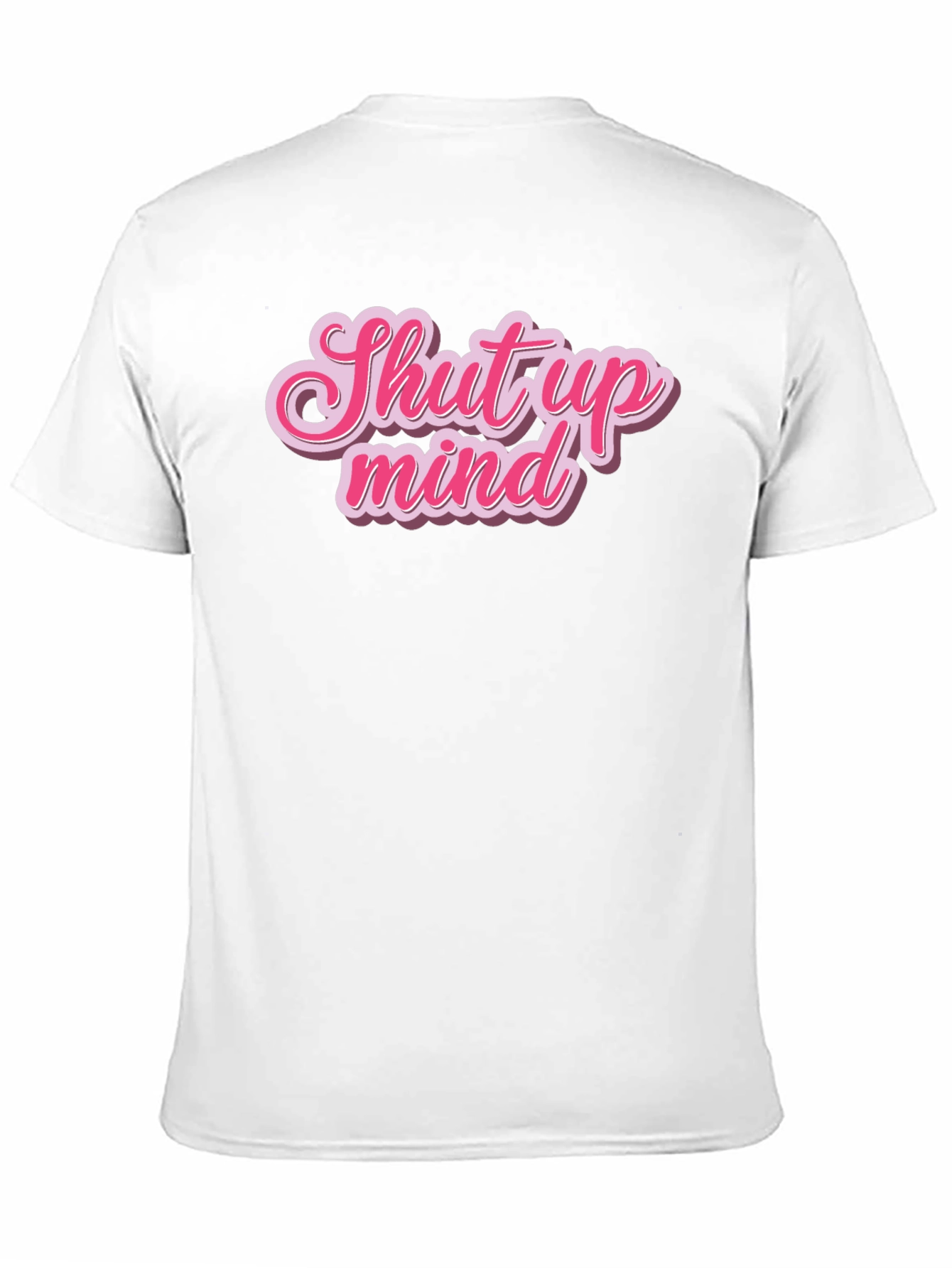 Black Shut Up Mind Graphic Tee - Stylish Black Cotton T-Shirt view 11