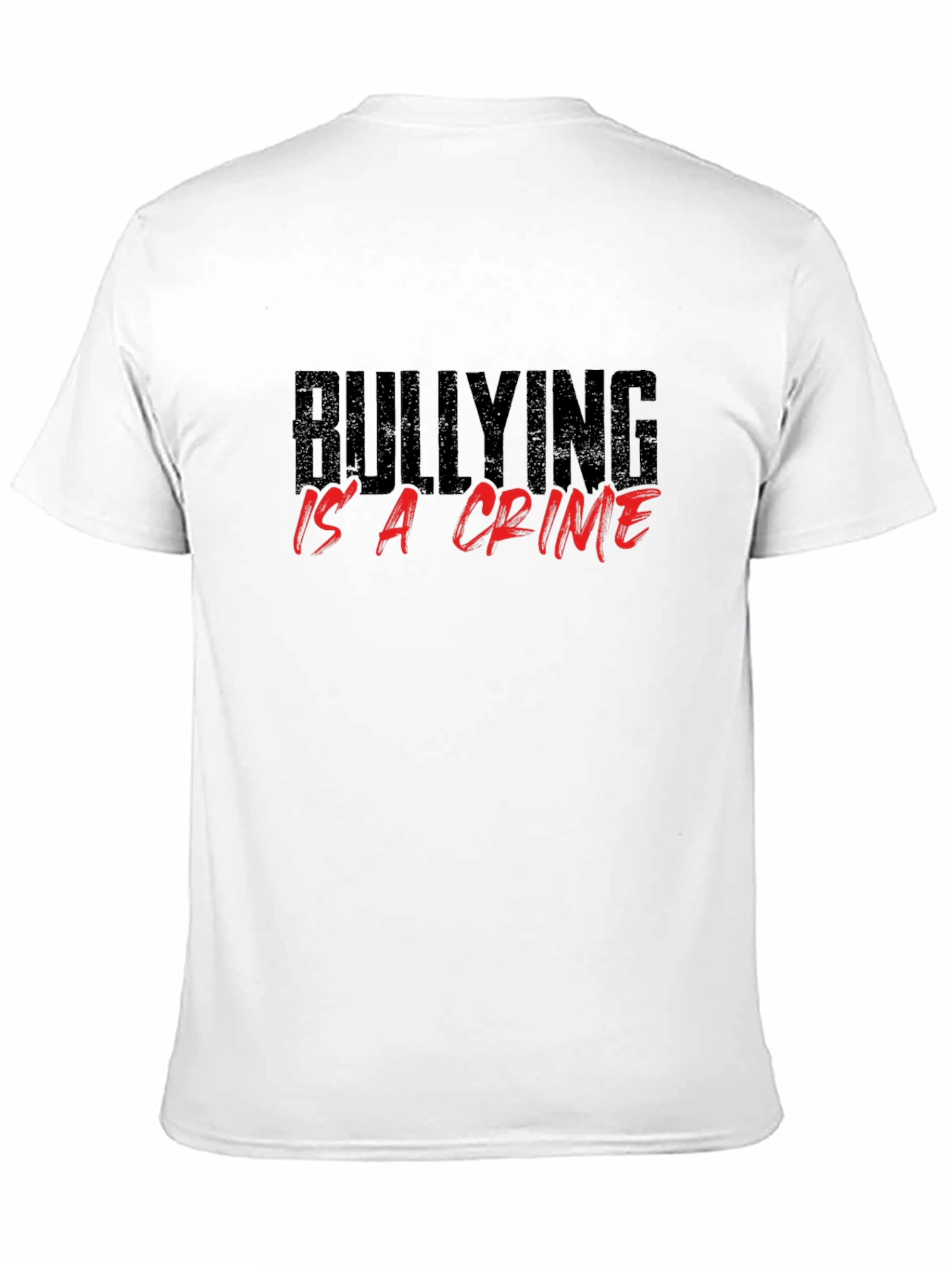 Black Bullying Is a Crime Black T-Shirt view 11
