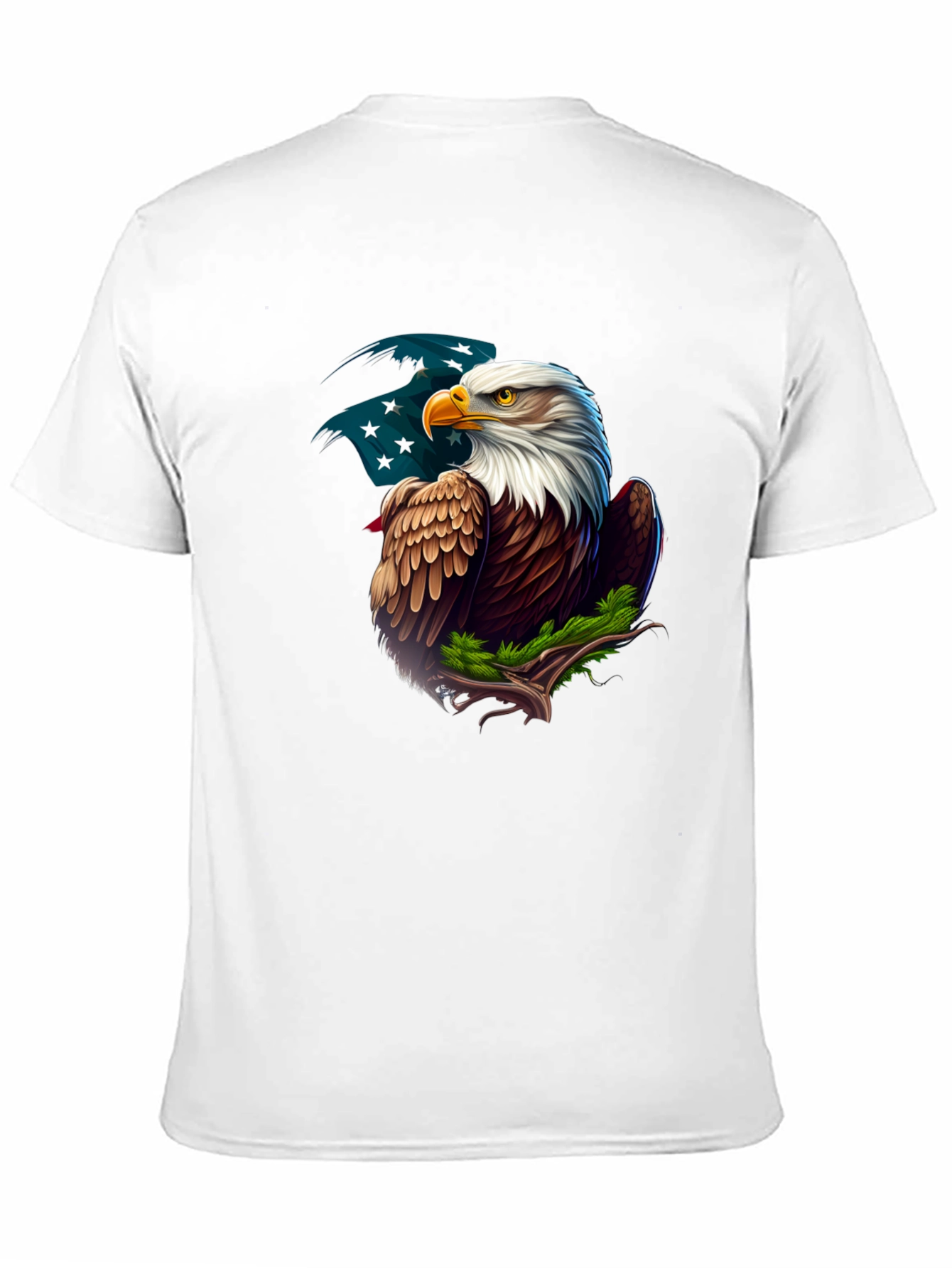 Black Eagle Graphic Tee - Patriotic American Pride view 11