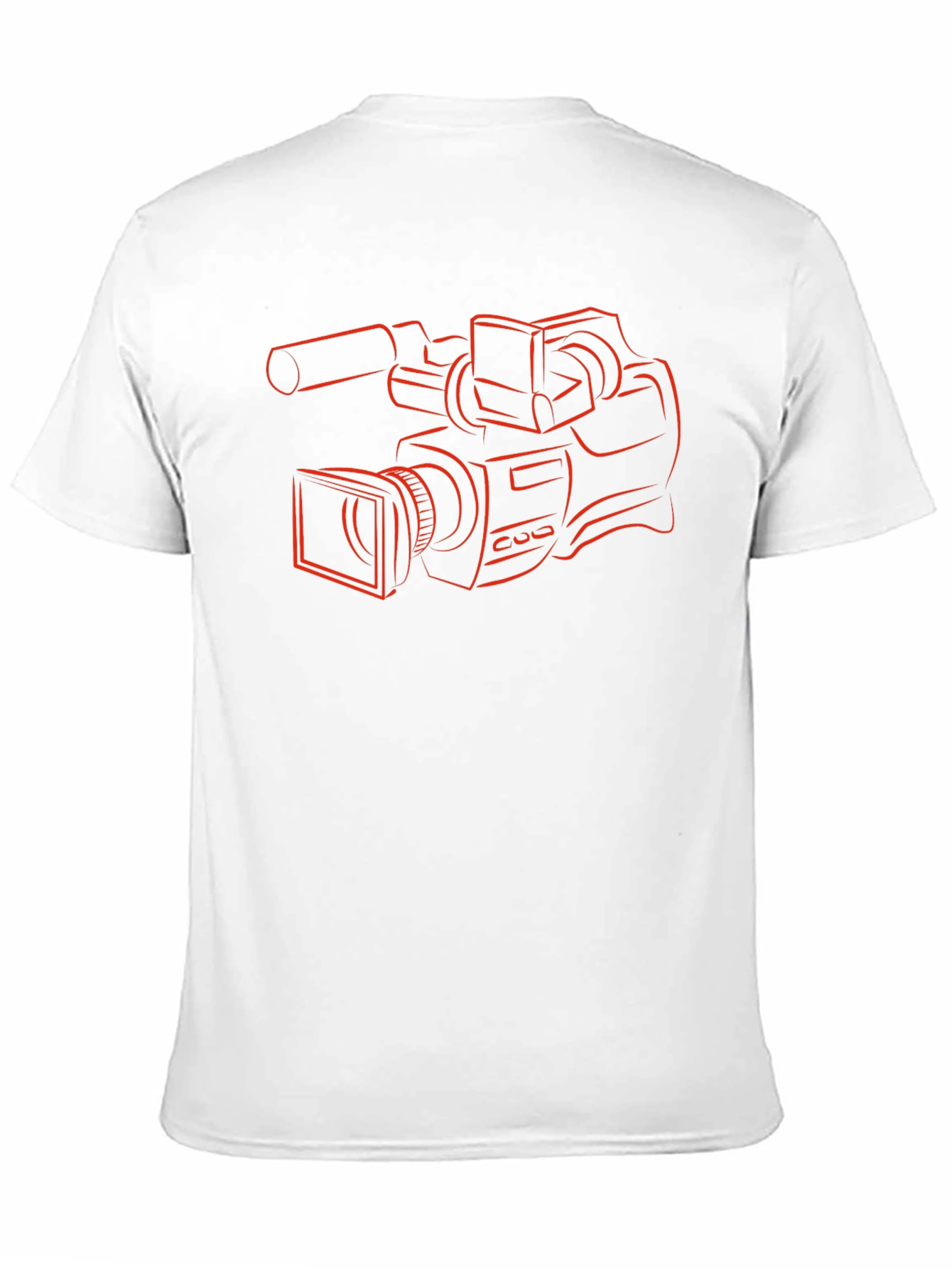 Camera Graphic Tee - Black Cotton T-Shirt - 11