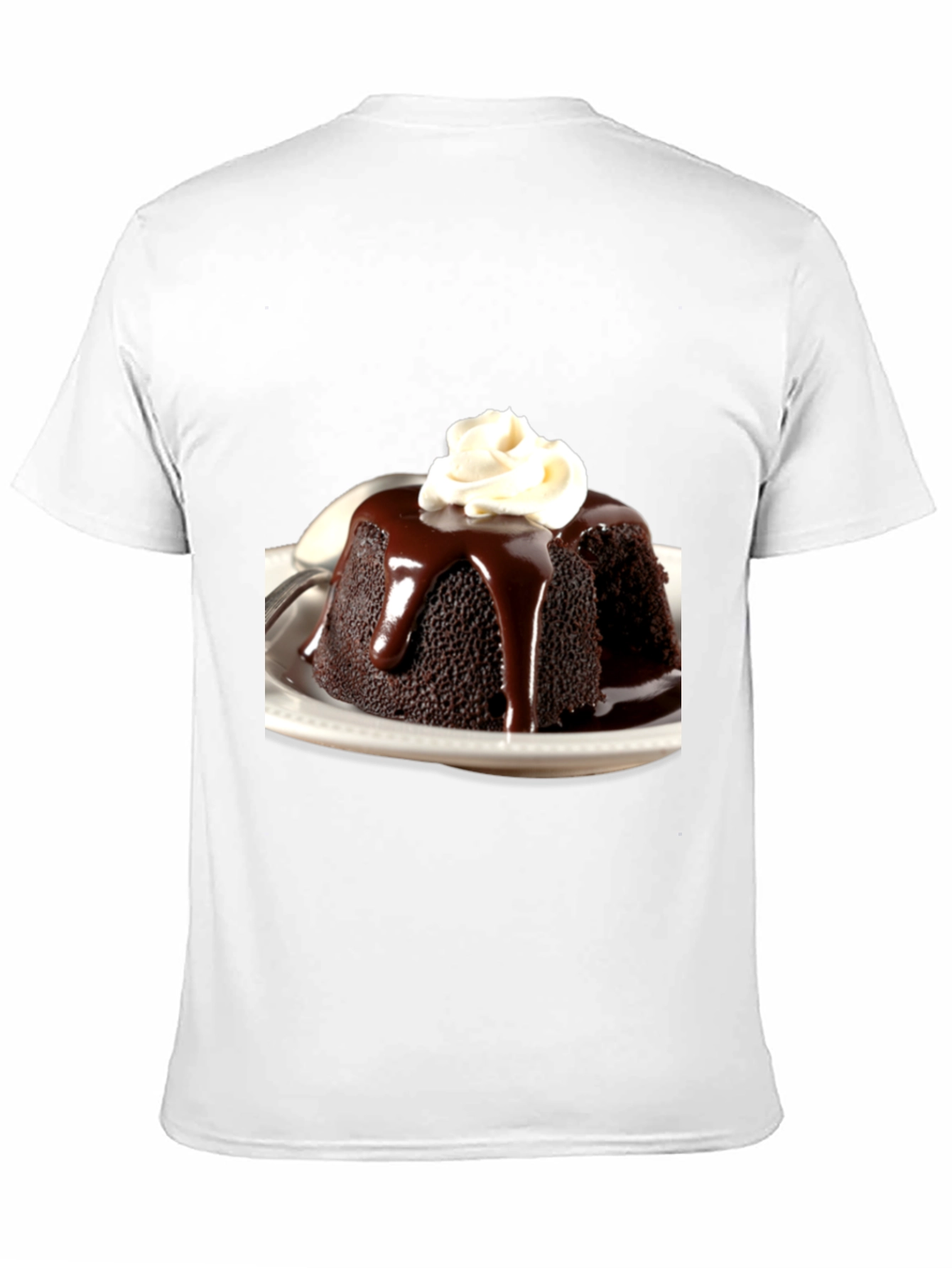 Black Chocolate Pudding Dessert T-Shirt view 11