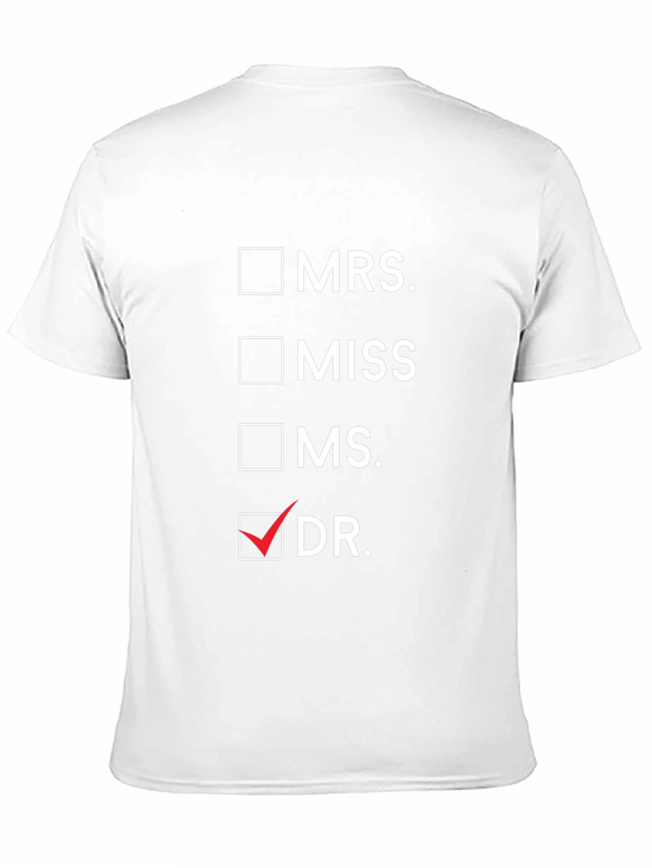 Black Novelty Dr. Checkbox T-Shirt - Black view 11