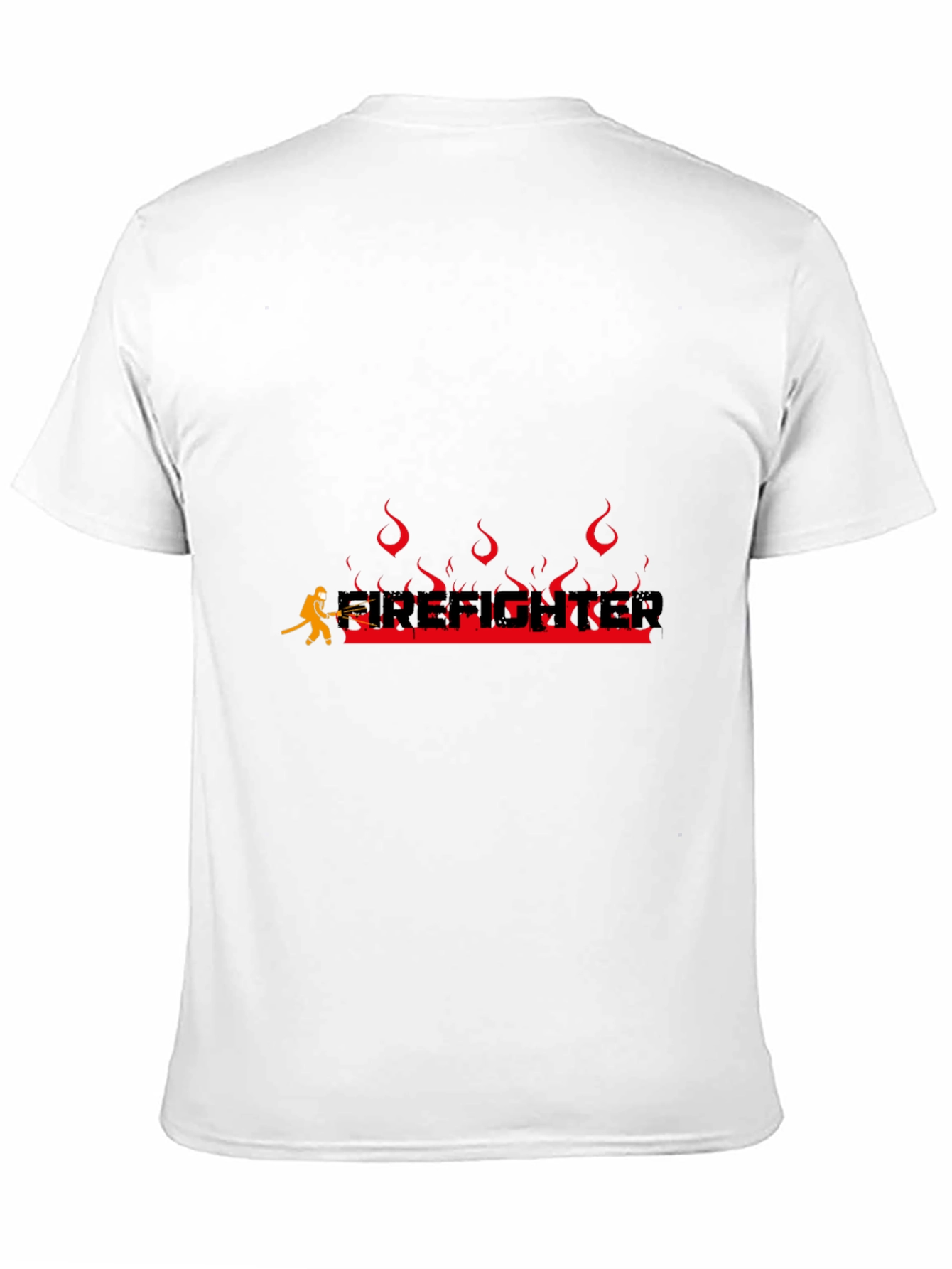 Black Firefighter T-Shirt - Bold Graphic Tee view 11