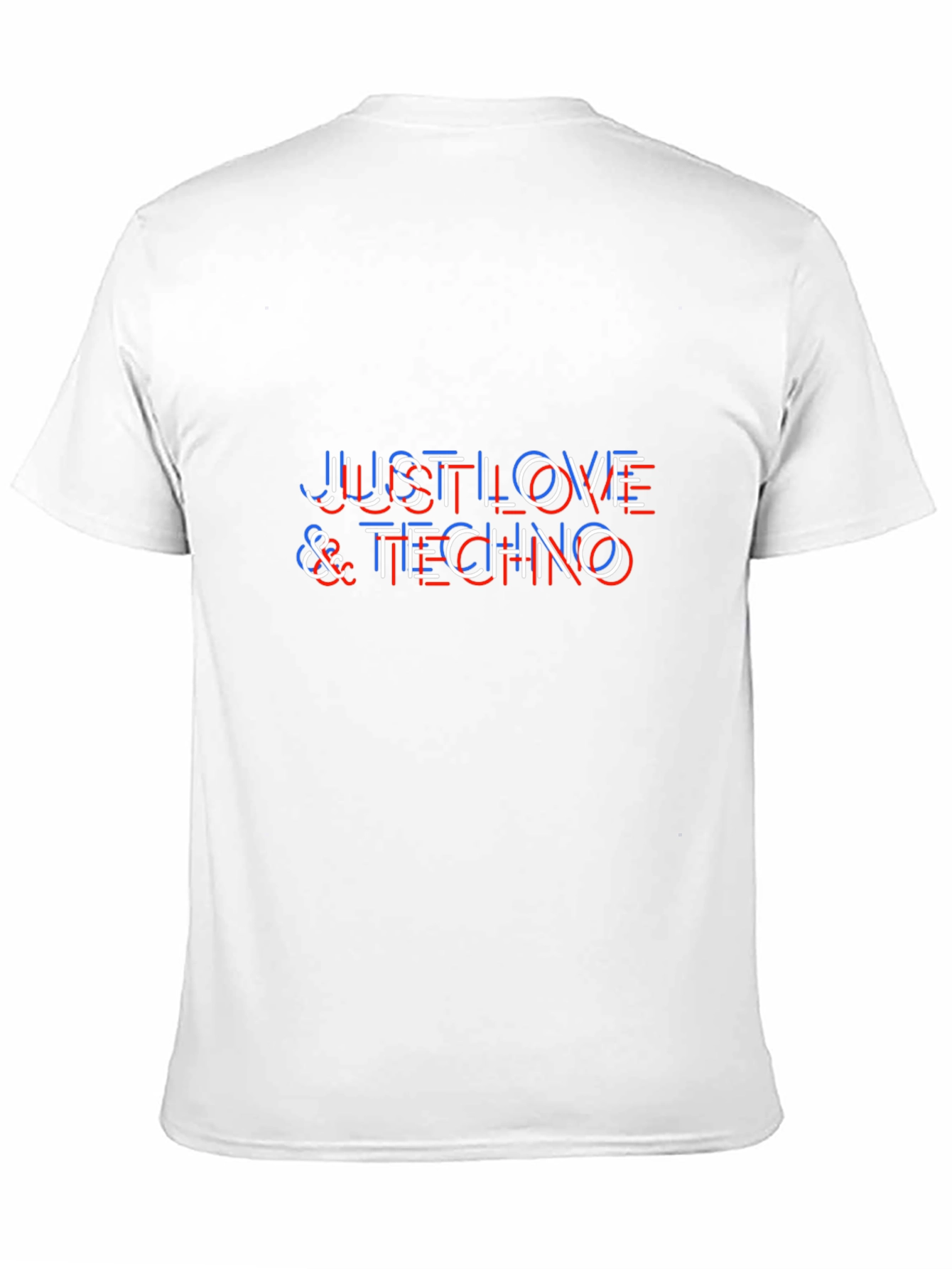Black Just Love & Techno Graphic Tee - Stylish Music T-Shirt view 11