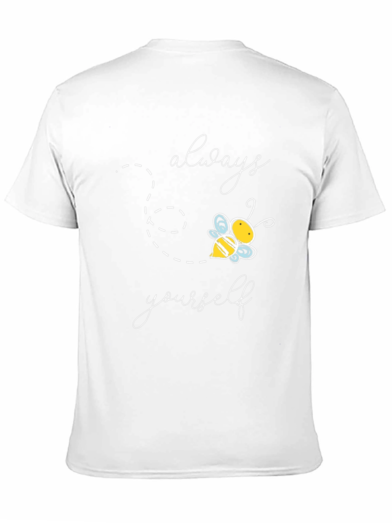 Black Always Bee Yourself Graphic Tee - Black view 11