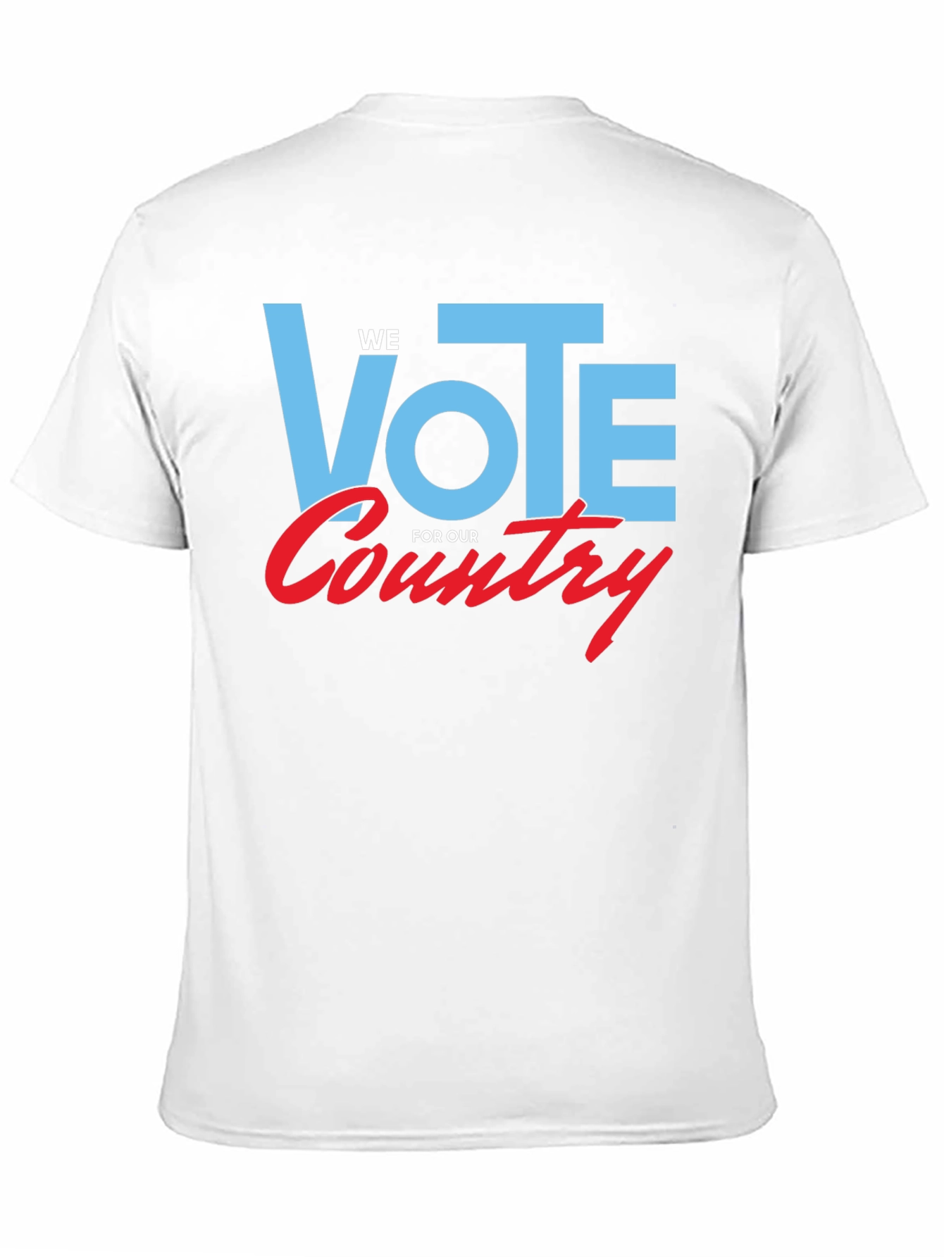 Black Vote For Our Country Graphic Tee - Black Cotton view 11