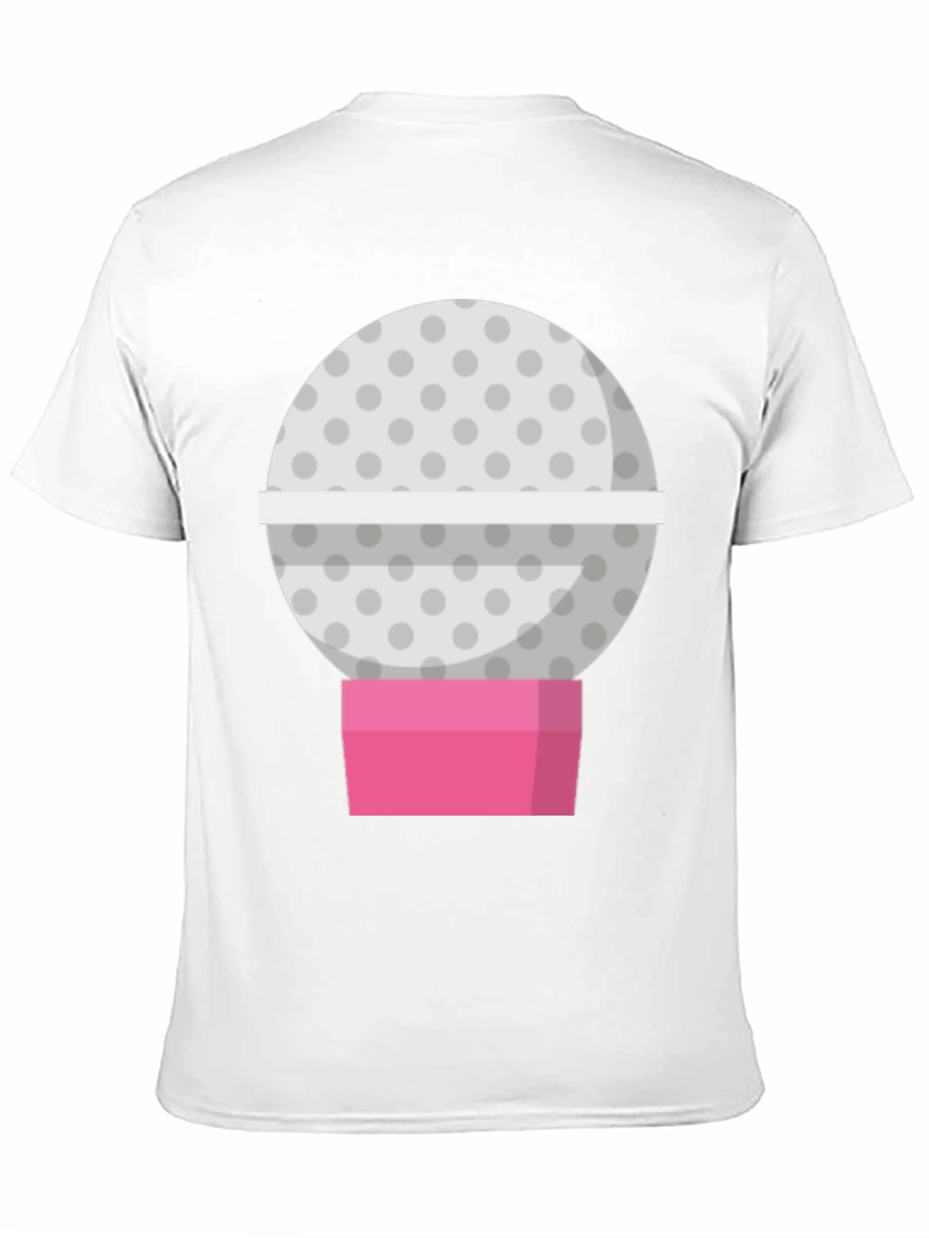 Black Golf Ball Candy Machine Graphic Tee view 11