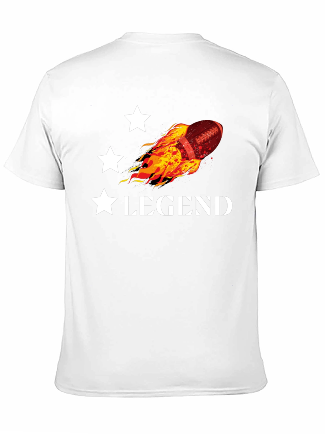 Black Legend Football Graphic Tee view 11