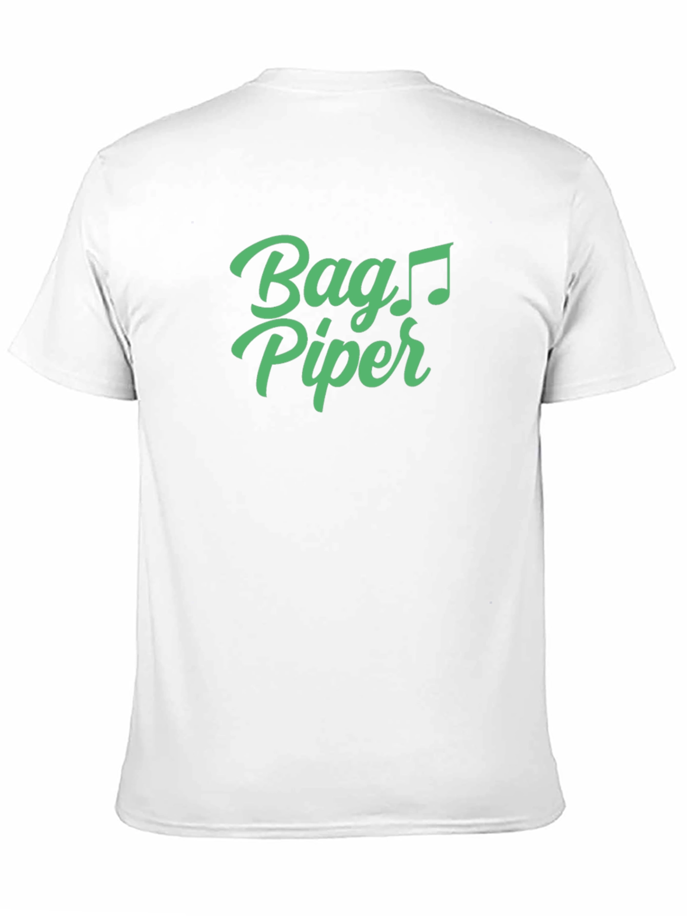 Black Bagpiper T-Shirt - Music Lover's Tee view 11