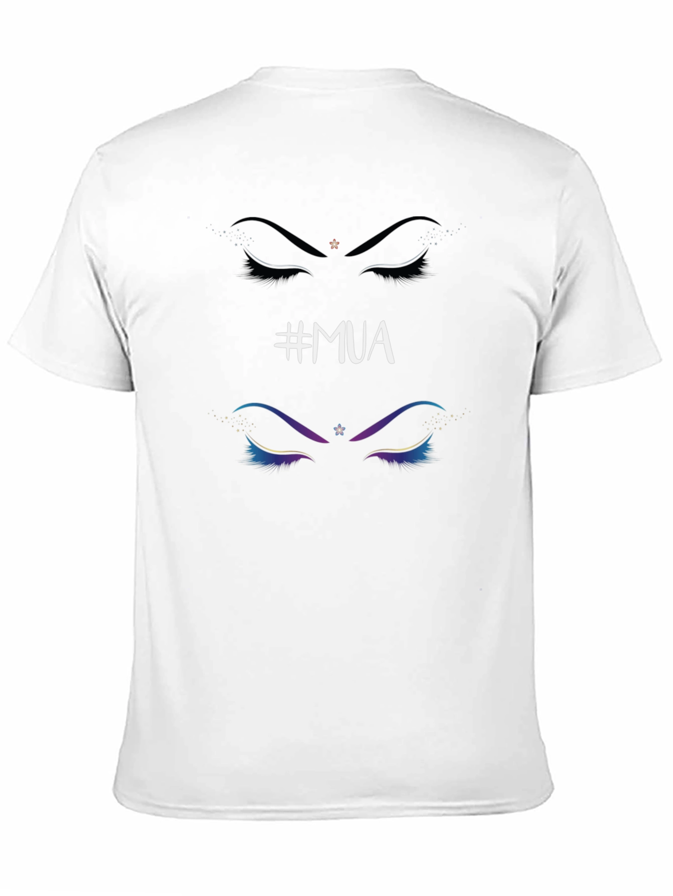 Black MUA Graphic Tee - Eyelash Design view 11