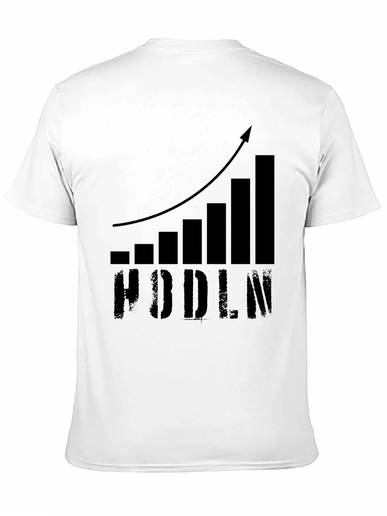 Black HODLN Crypto Bull Market T-Shirt view 11