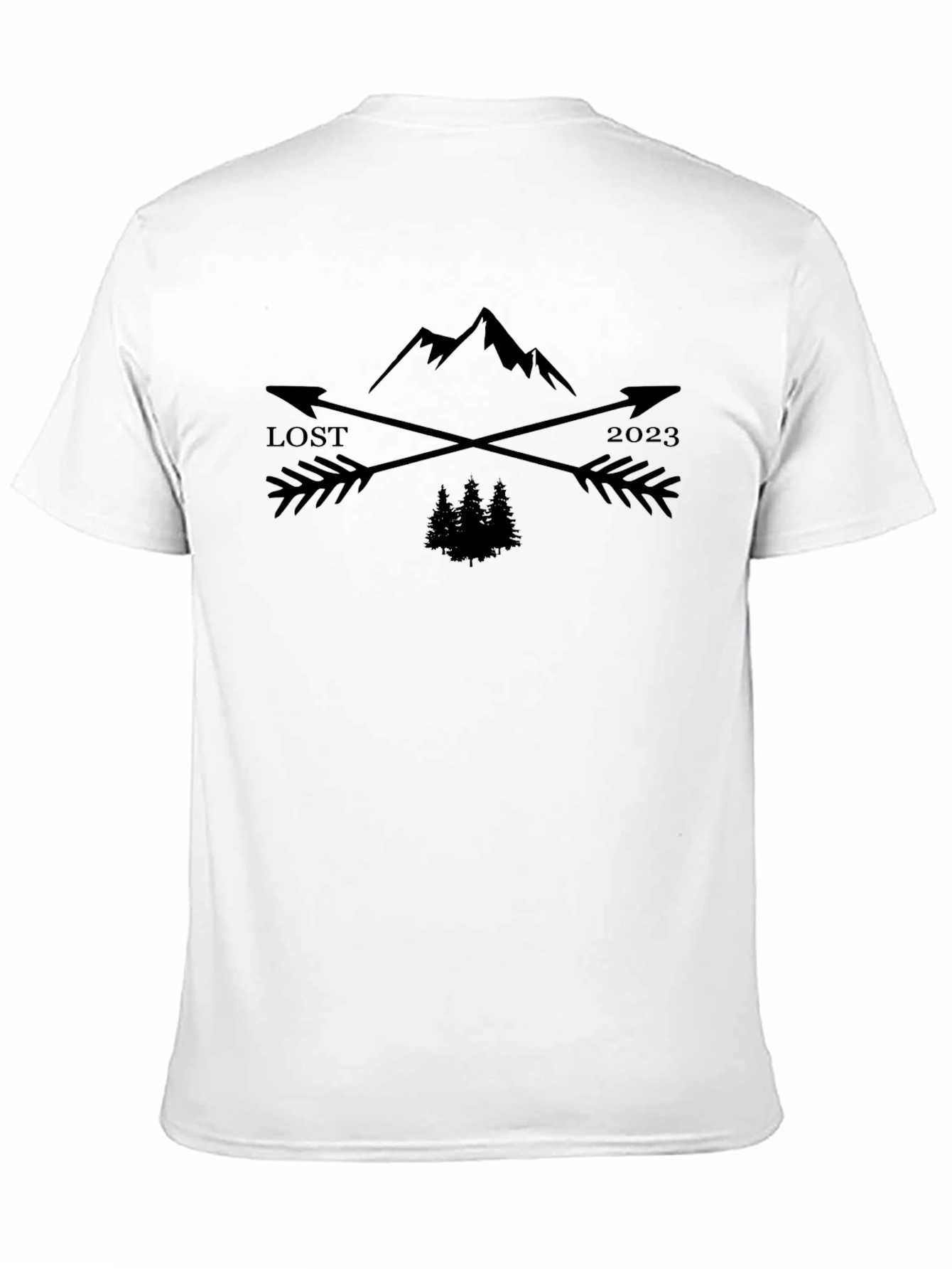 Black Lost 2023 Mountain Arrow T-Shirt view 11