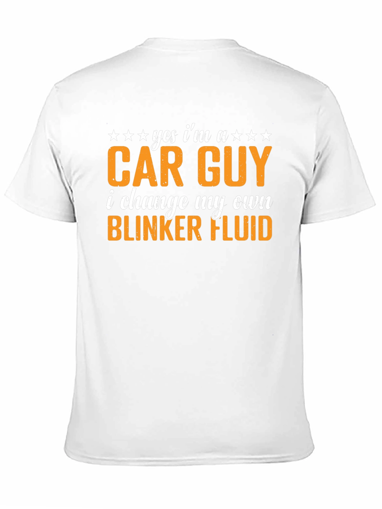 Black Car Guy Blinker Fluid T-Shirt Funny Auto Mechanic Gift view 11