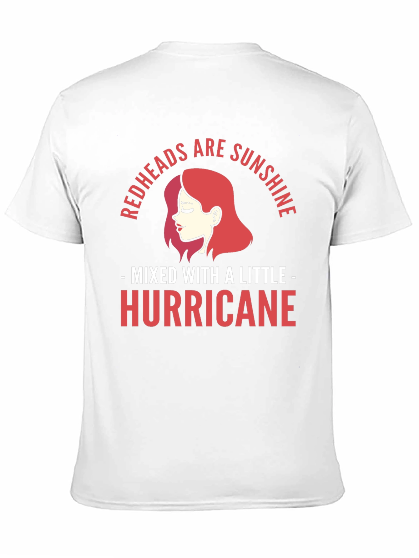 Black Redhead Sunshine Hurricane Graphic Tee view 11