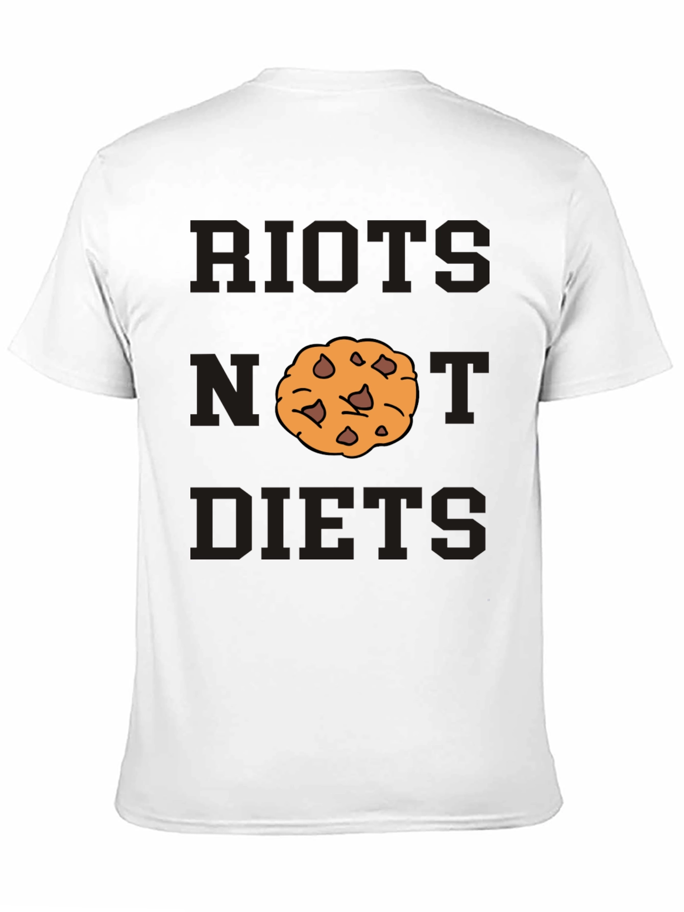 Black Riots Not Diets Cookie T-Shirt view 11