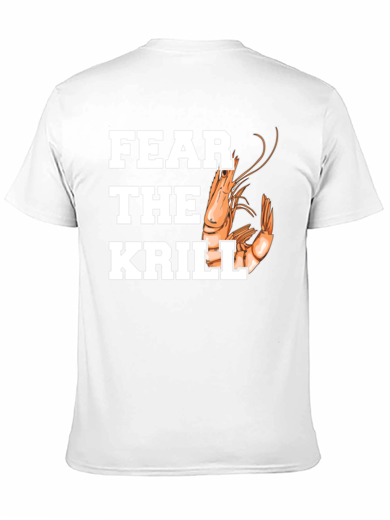 Black Fear the Krill Graphic Tee view 11