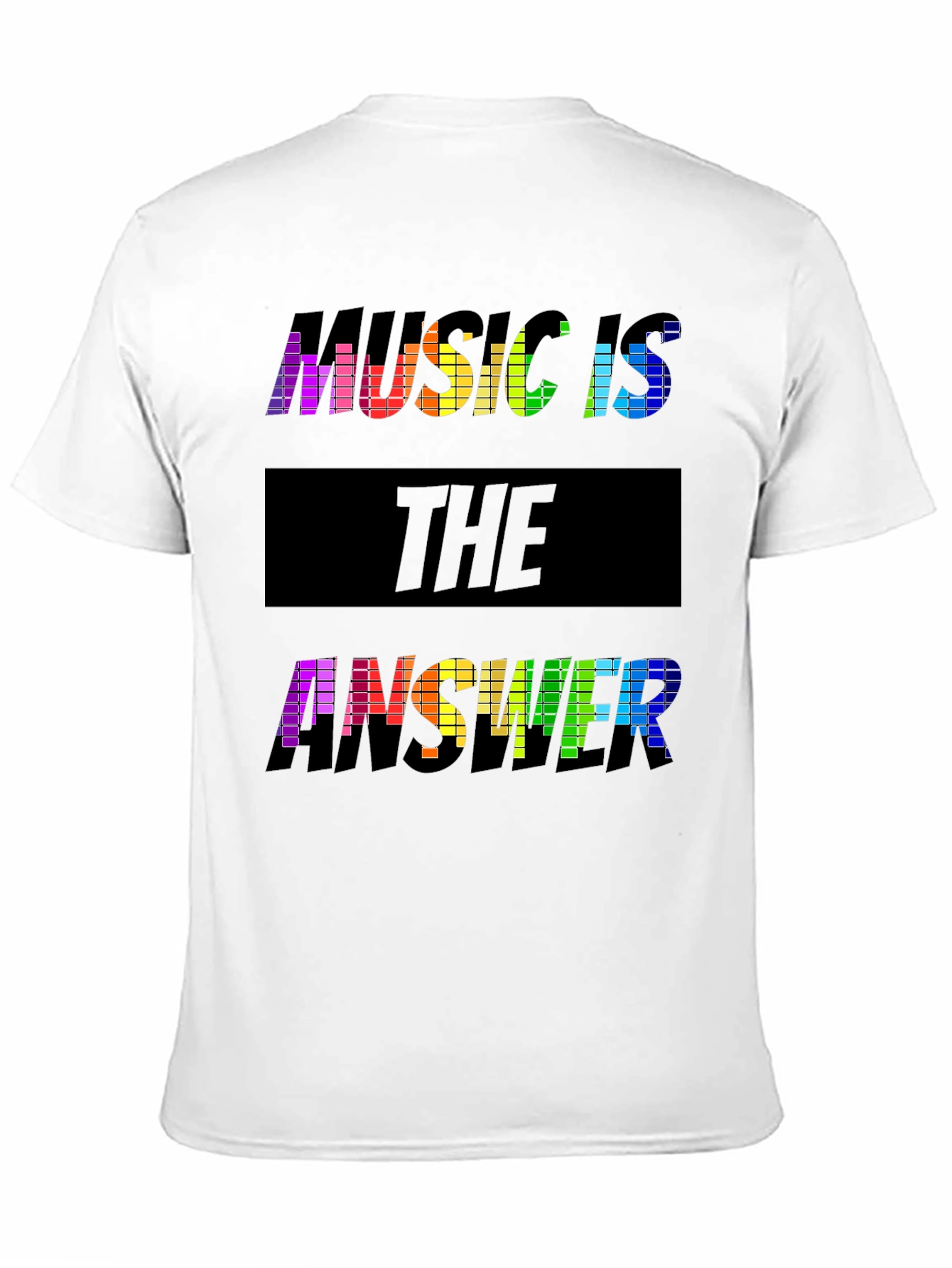 Black Music Is The Answer Graphic T-Shirt view 11