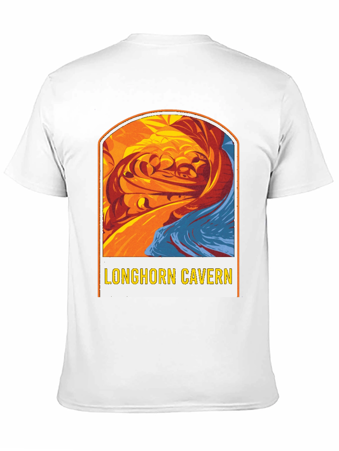 Black Longhorn Cavern Graphic Tee - Black Cotton Blend view 11