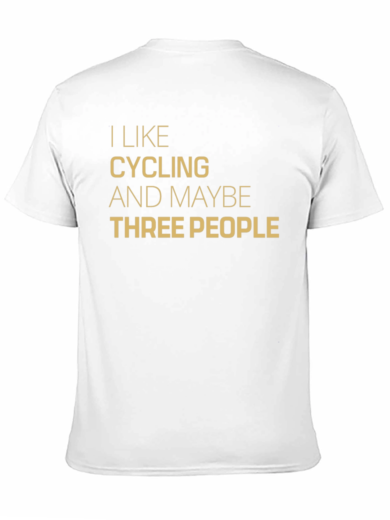 Black Cycling & Three People T-Shirt view 11