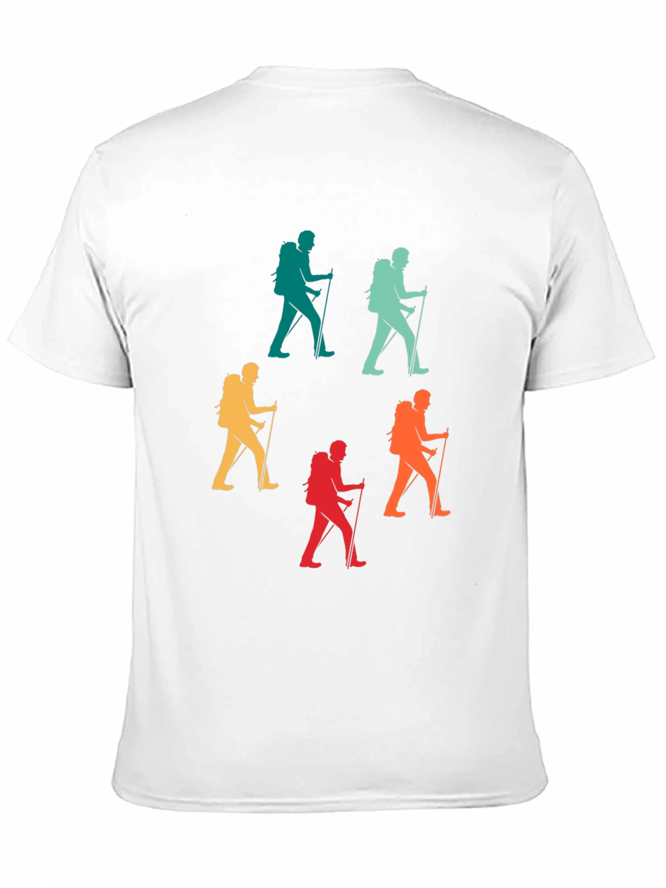 Black Hiking Retro Graphic Tee - Adventure Ready view 11