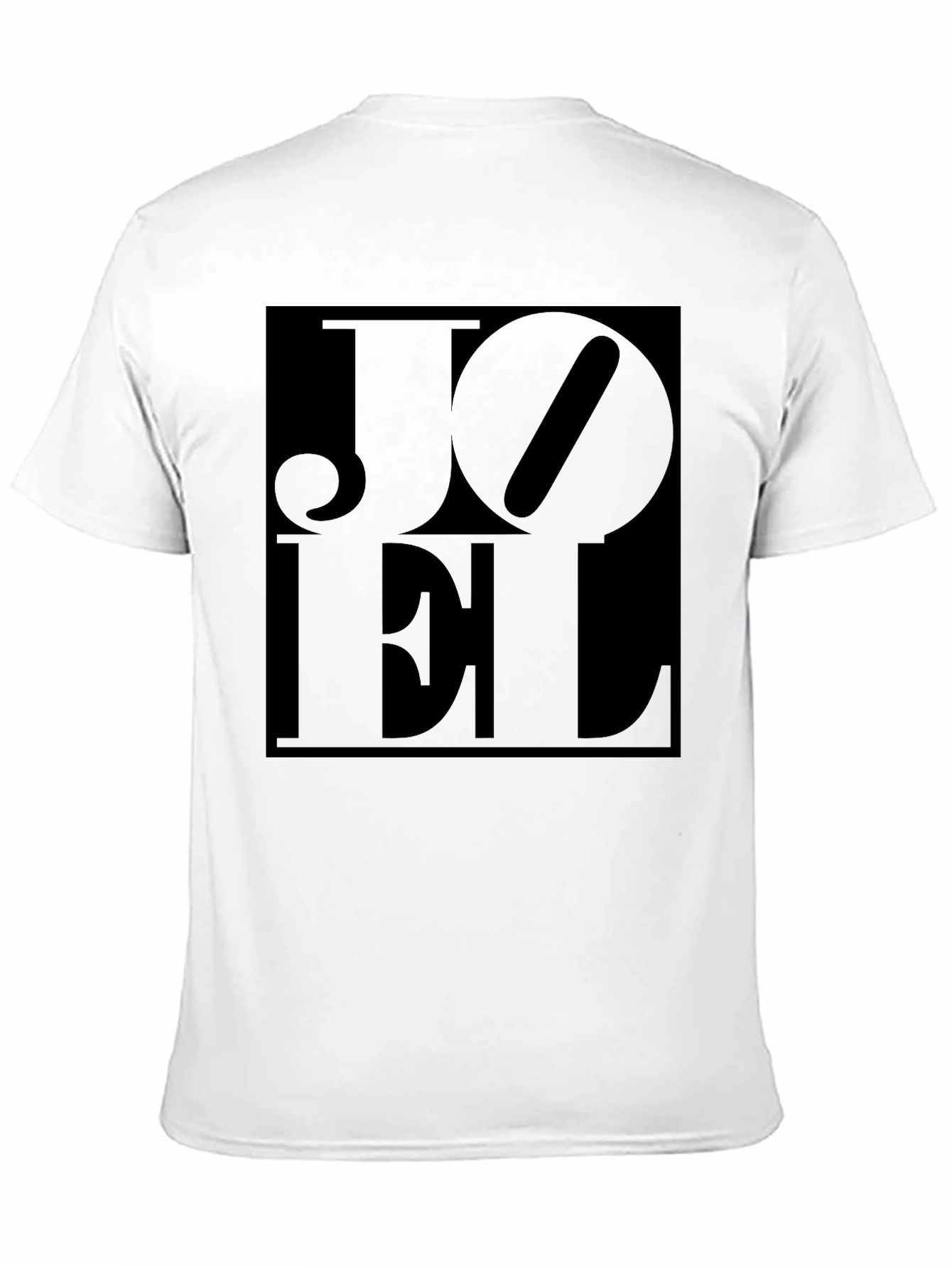 Black Joel Graphic Print Black T-Shirt view 11