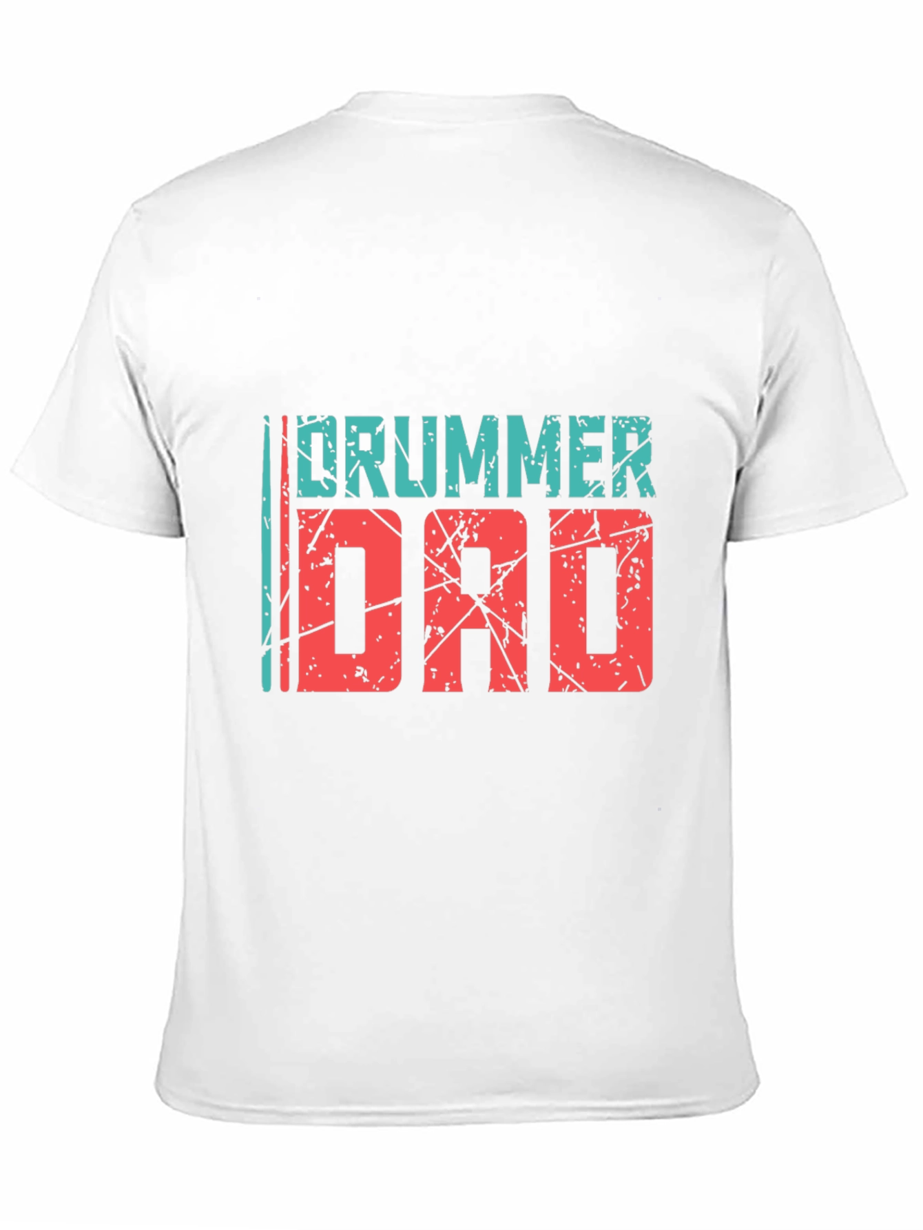 Black Drummer Dad Black Graphic Tee view 11