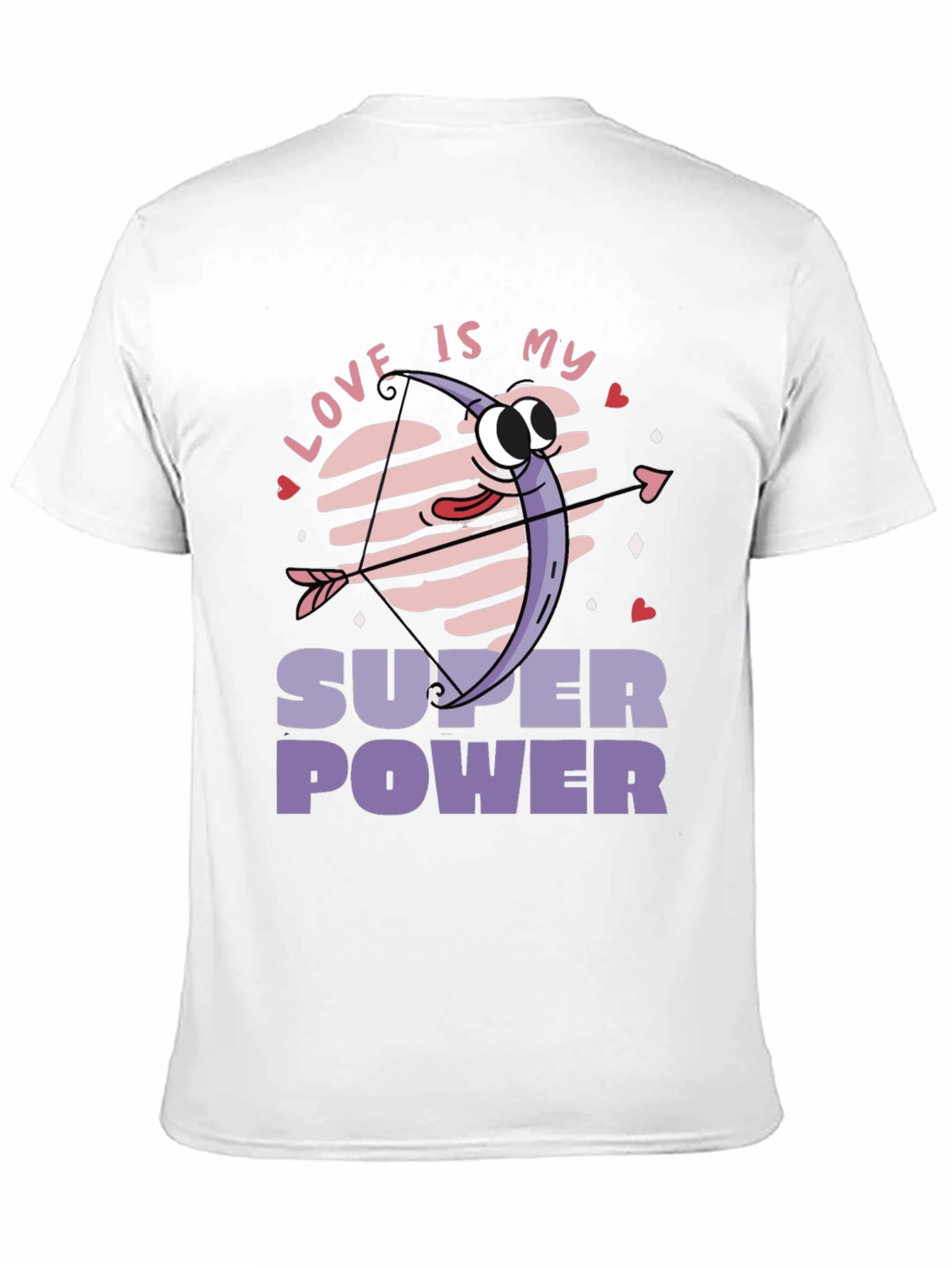 Black Love is My Superpower Graphic T-Shirt view 11