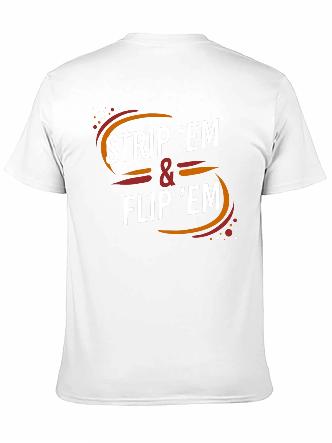 Black Strip 'Em & Flip 'Em Graphic Tee - Black view 11