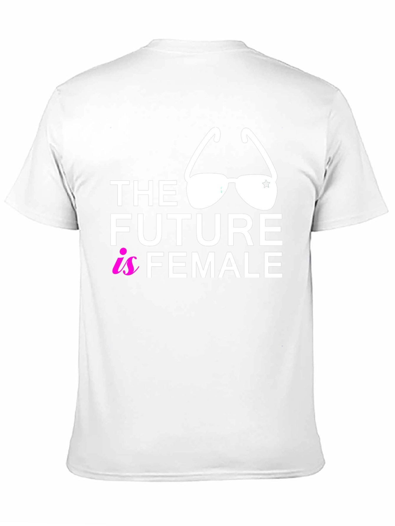 Black The Future is Female Graphic Tee - Black view 11