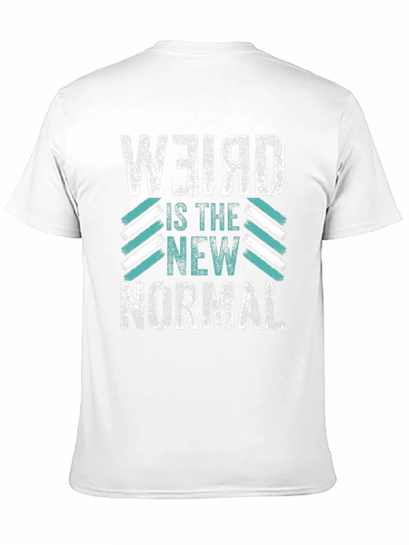 Black Weird is the New Normal Graphic Tee view 11