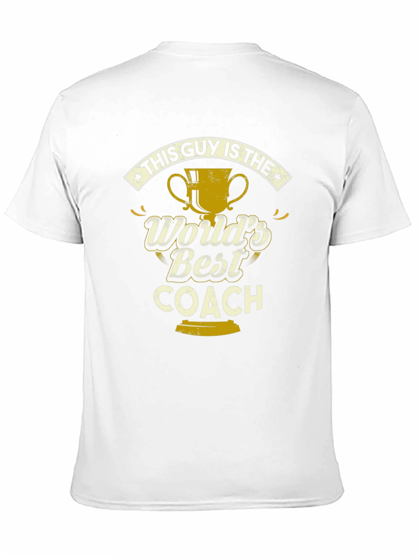 Black World's Best Coach T-Shirt: Funny Gift for Coaches view 11
