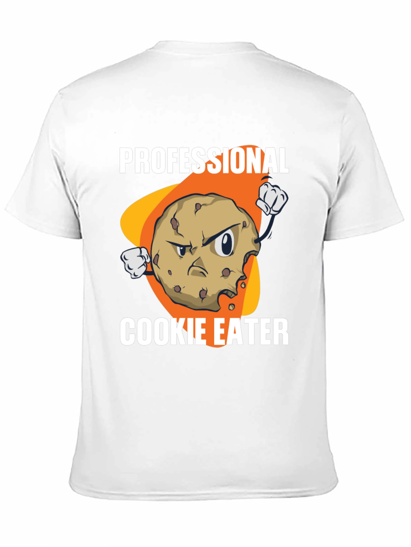 Black Professional Cookie Eater T-Shirt view 11
