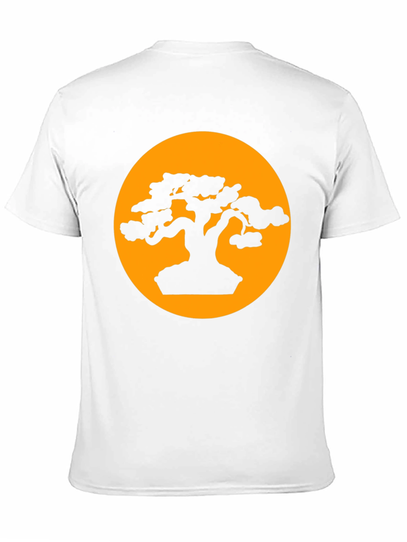Black Bonsai Tree Silhouette T-Shirt - Artistic Zen Design view 11