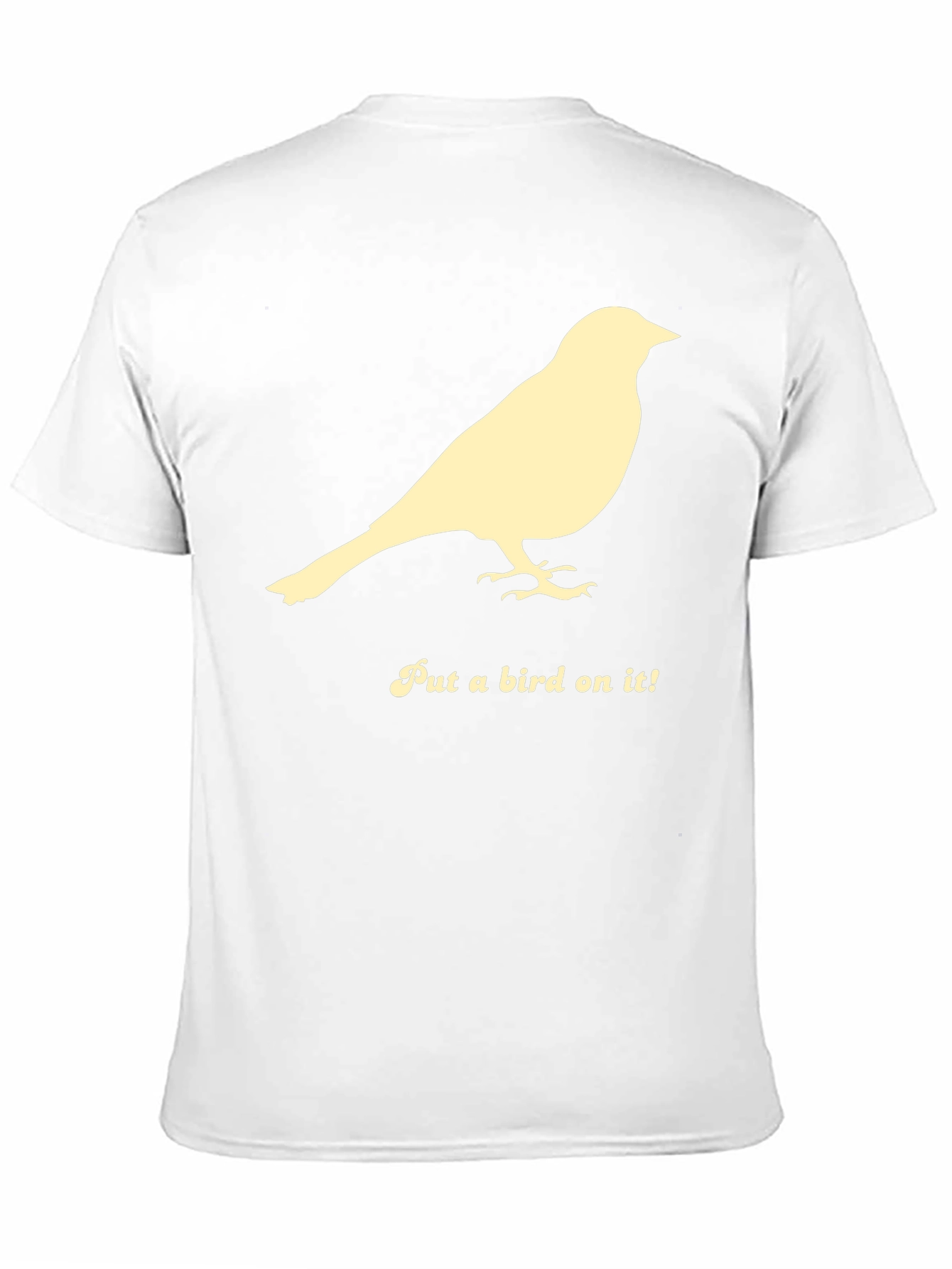 Black Put a Bird on It! Graphic Tee view 11