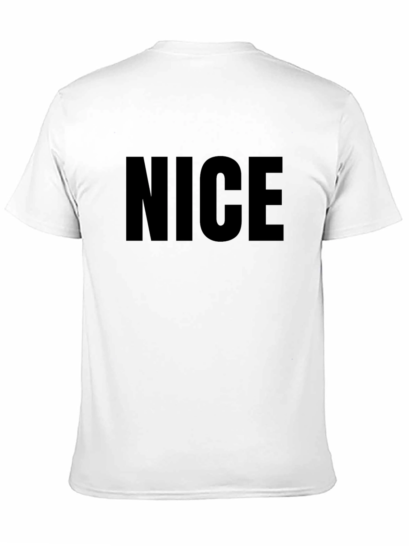 Black NICE Graphic Tee - Casual Comfort view 11