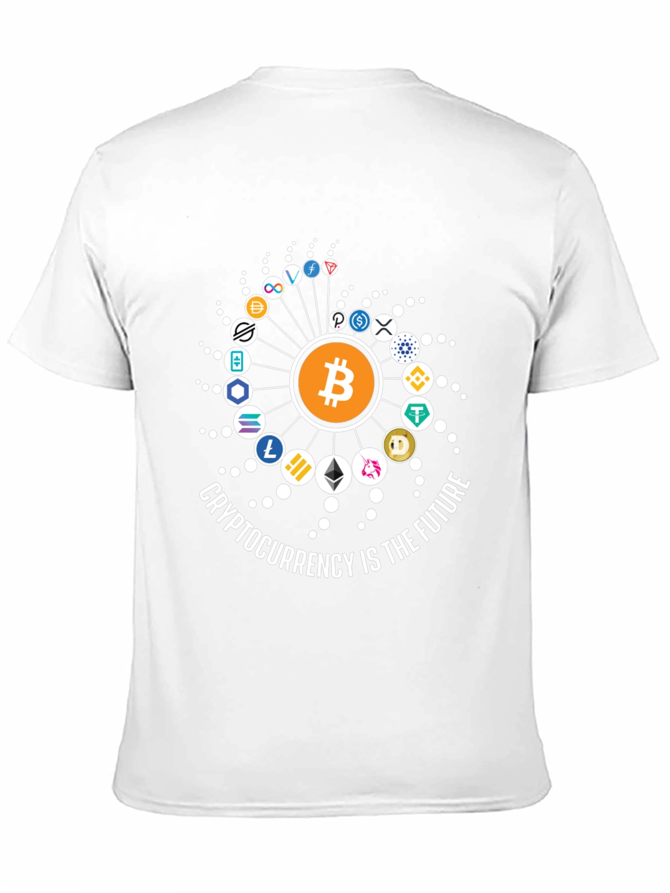 Black Crypto Future Black T-Shirt view 11