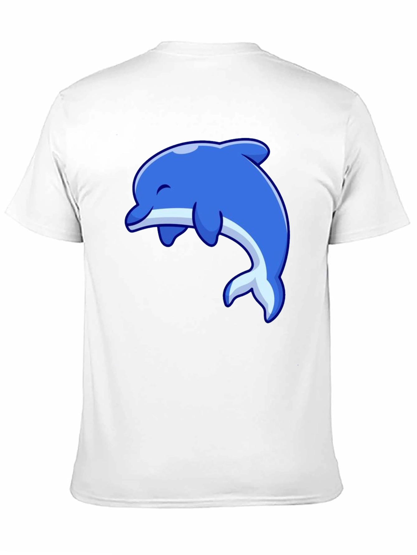 Dolphin Graphic Tee - Black Short Sleeve - 11