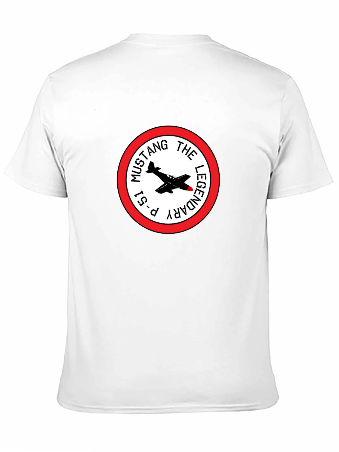 P-51 Mustang Legendary Black T-Shirt - 11