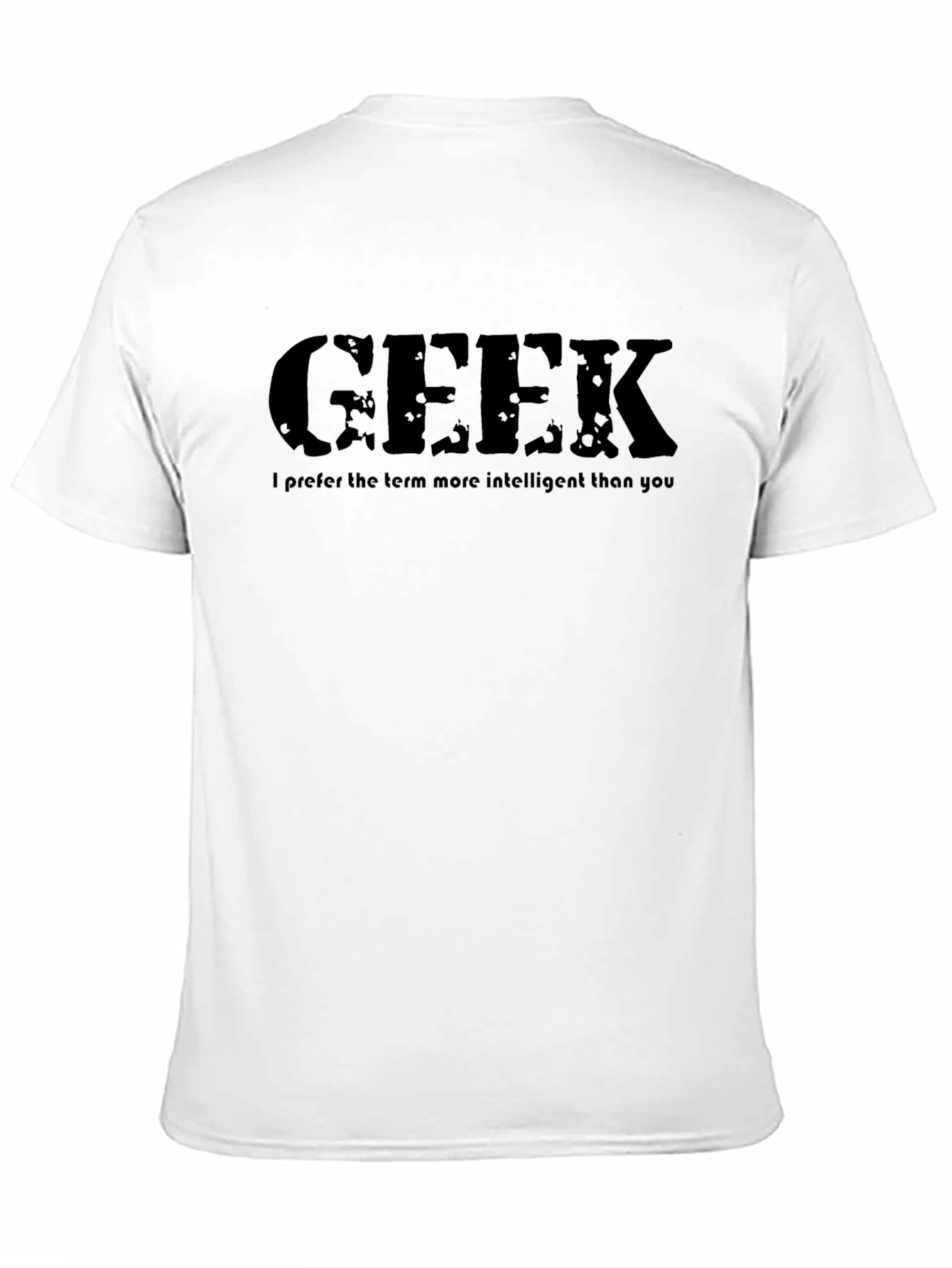 Black Geek Definition T-Shirt view 11