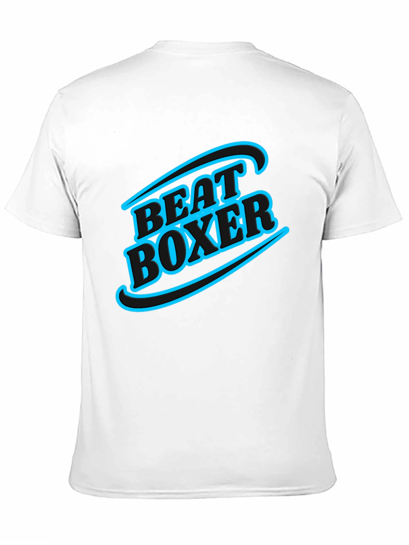 Black Beat Boxer Graphic Tee - Stylish Black T-Shirt view 11