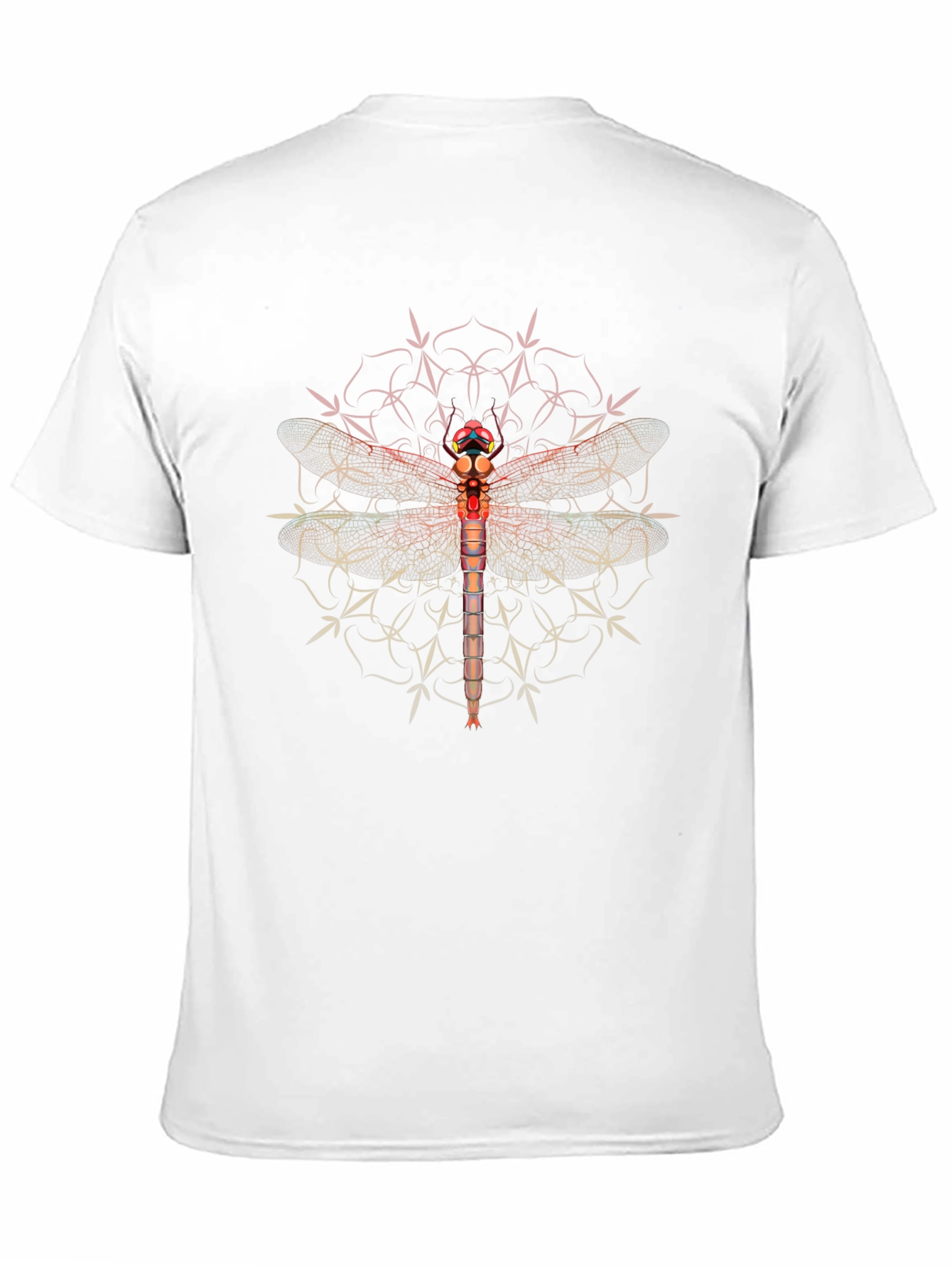 Black Dragonfly Graphic Black T-Shirt view 11