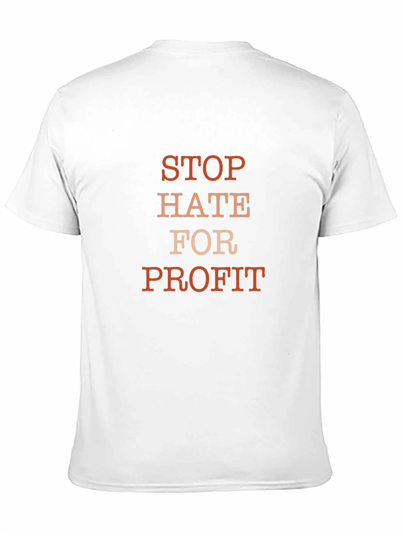 Black Stop Hate for Profit Graphic Tee - Black view 11