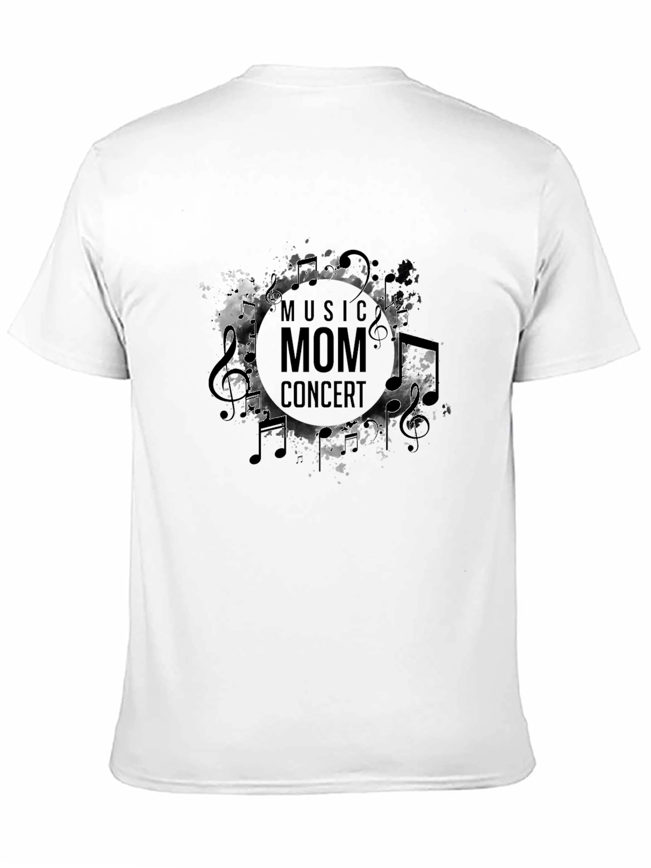 Black Music Mom Concert T-Shirt - Black - Men's view 11