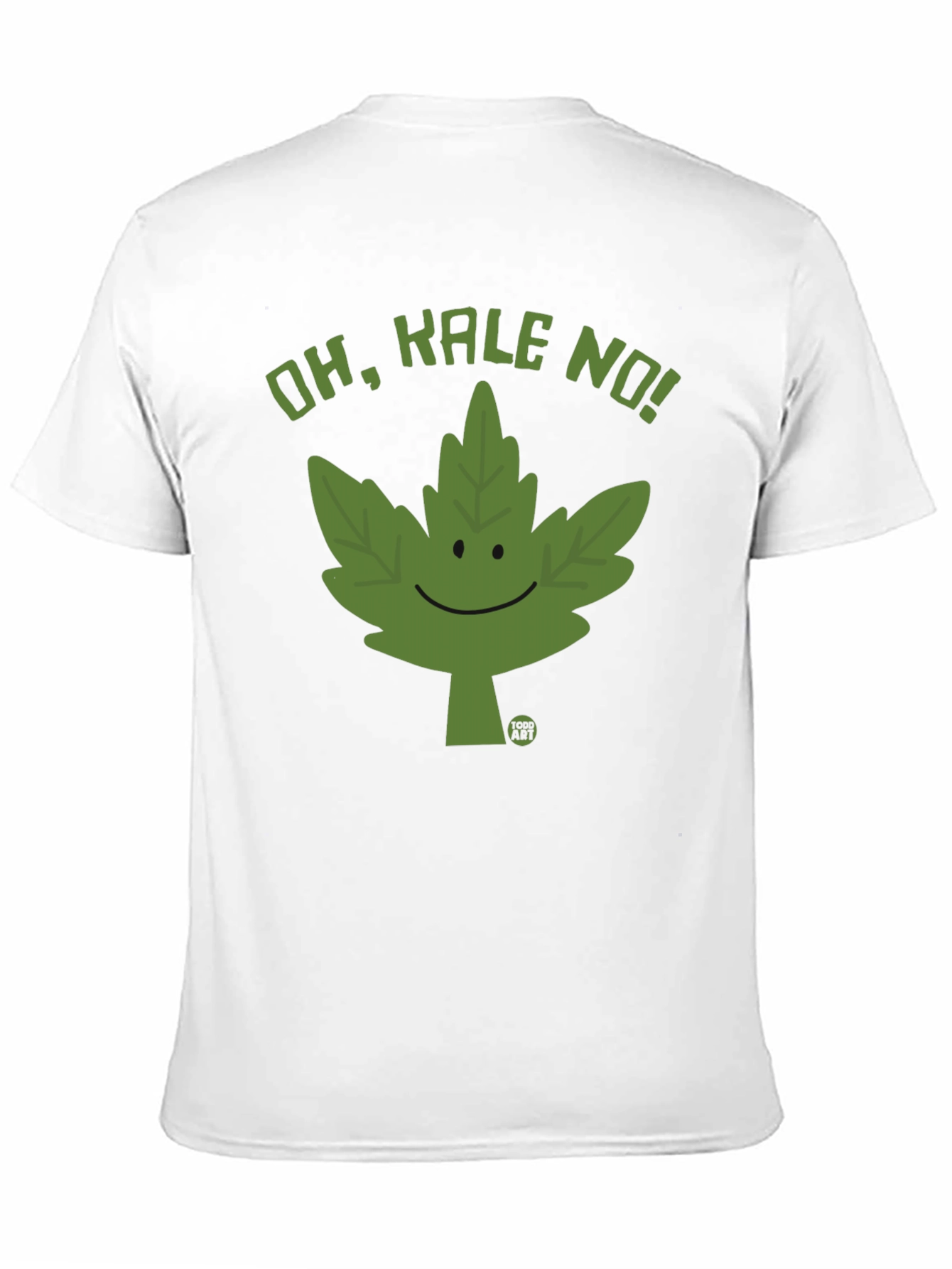 Black Oh Kale No! Graphic T-Shirt view 11