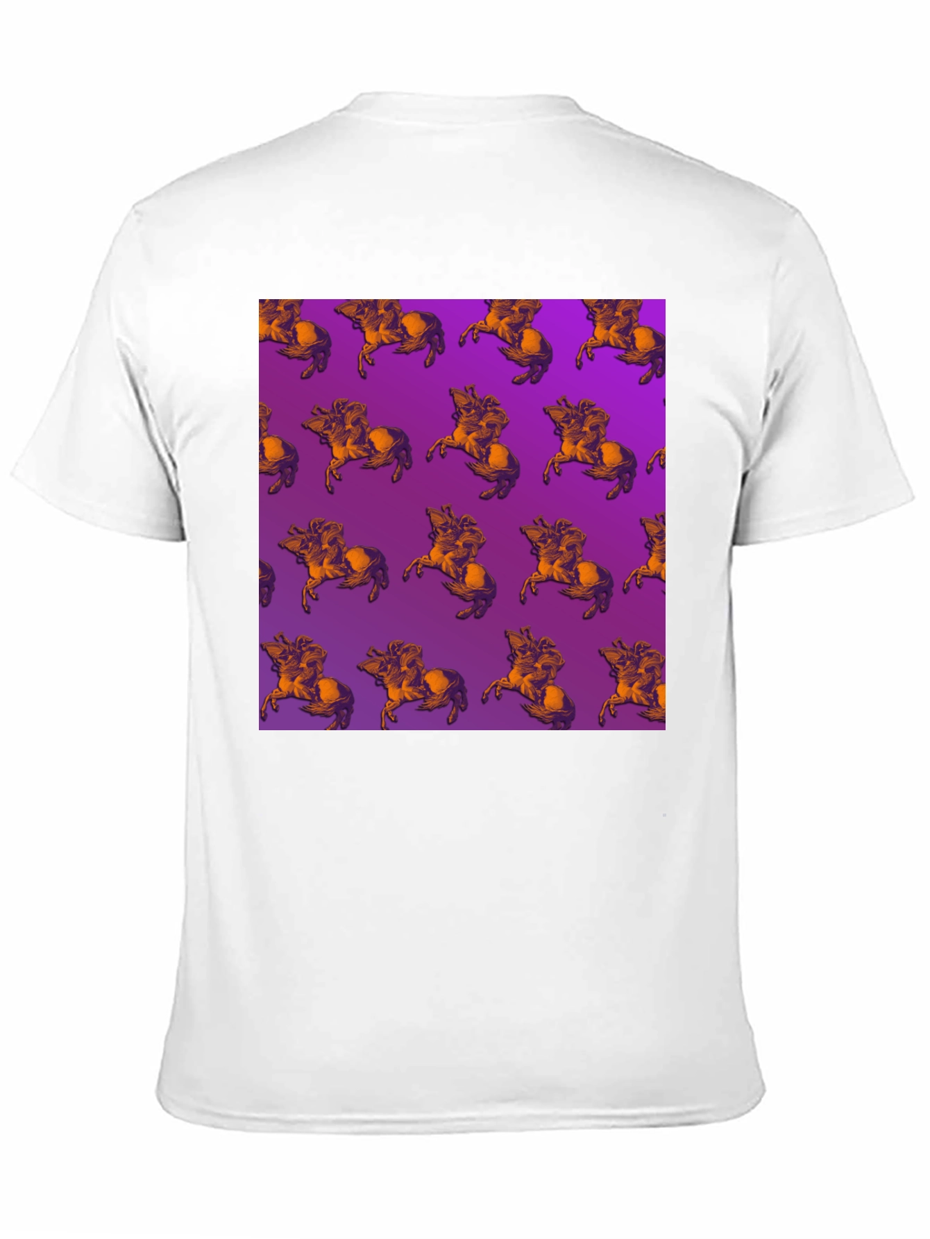Black Centaur Pattern T-Shirt view 11