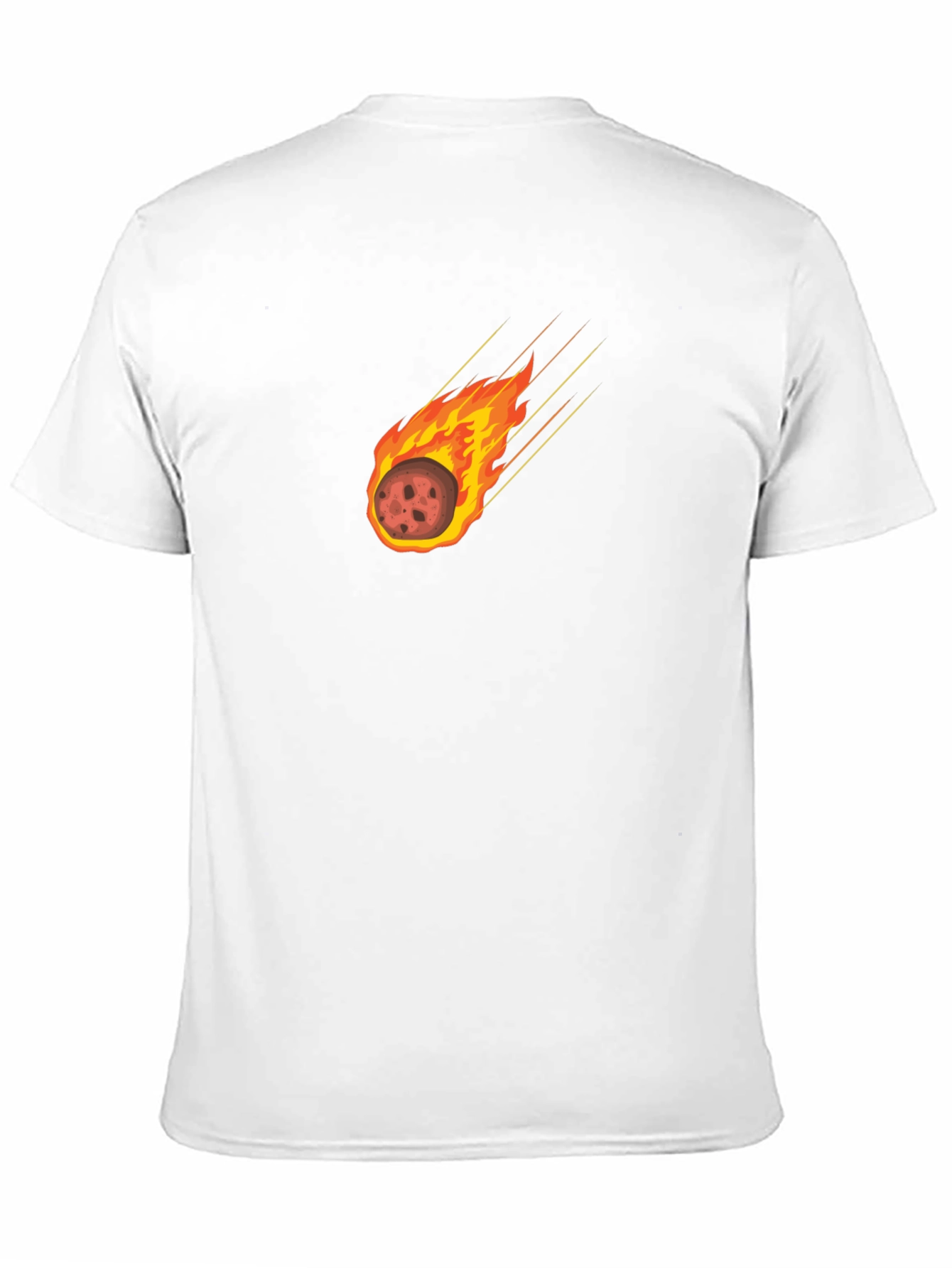 Black Fiery Meteor T-Shirt - Black view 11