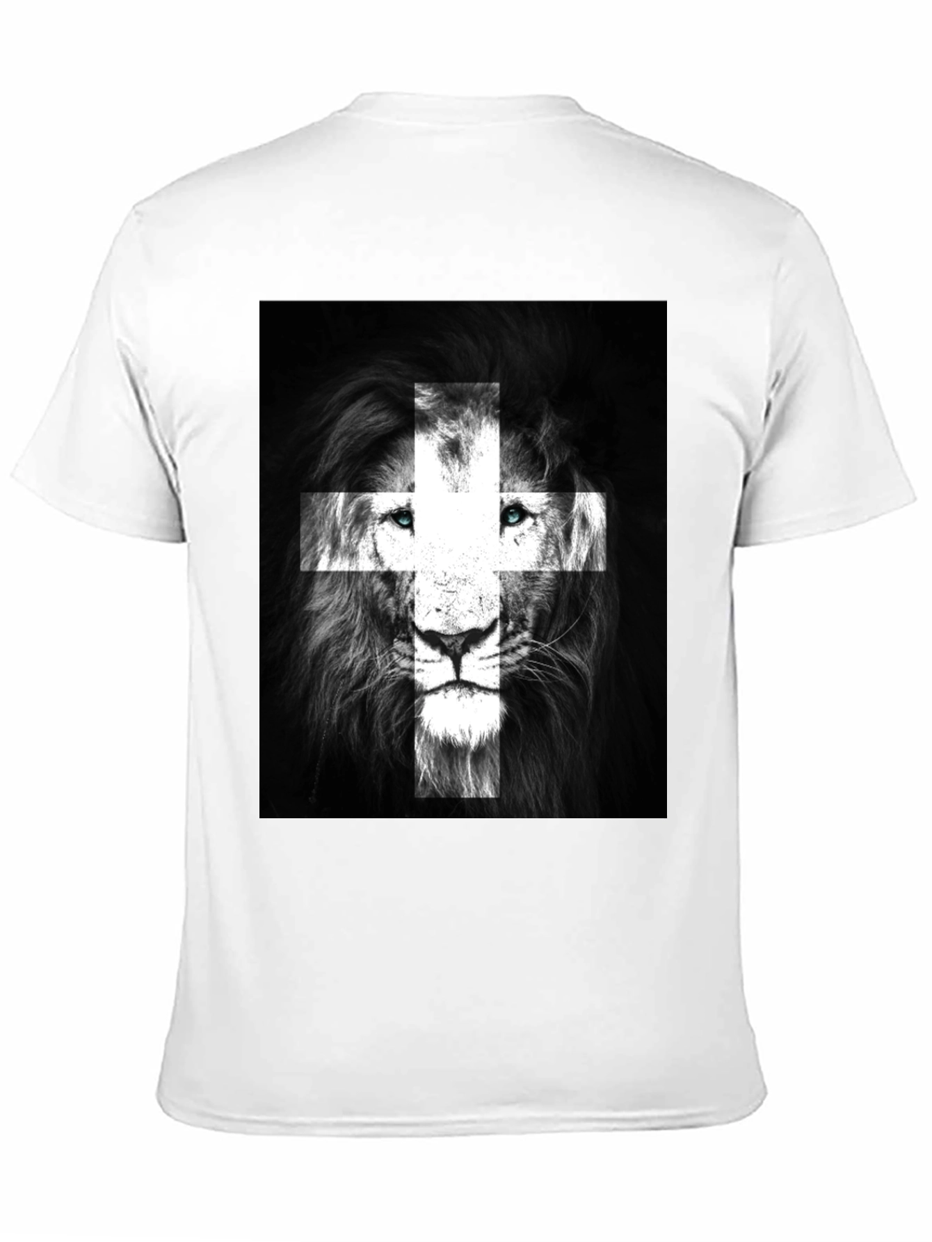 Black Lion Swiss Flag T-Shirt - Black view 11